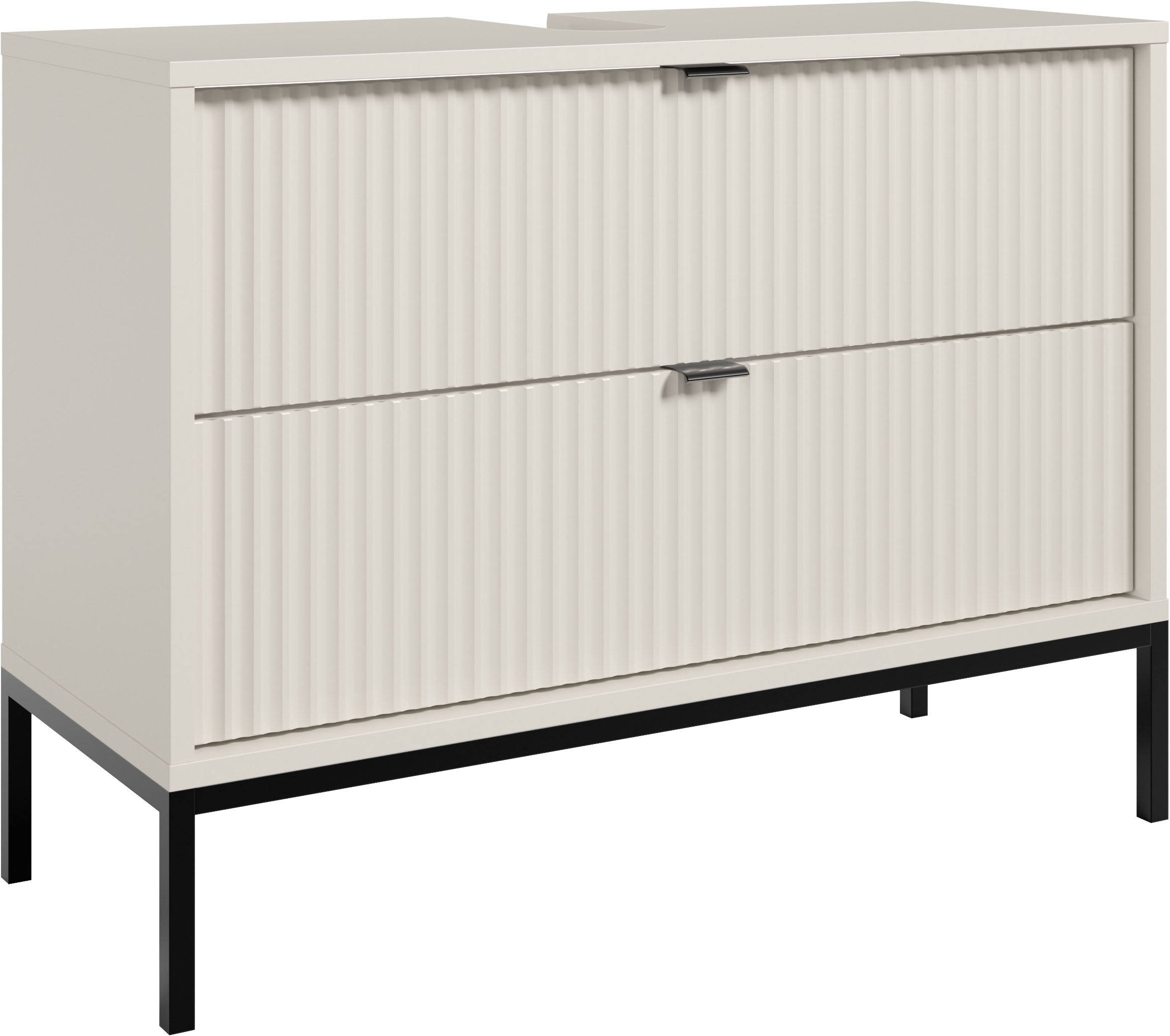 BASIC by Balculina Waschbeckenunterschrank "Lucera BxHxT 80x60x32 cm" 1 Stk günstig online kaufen