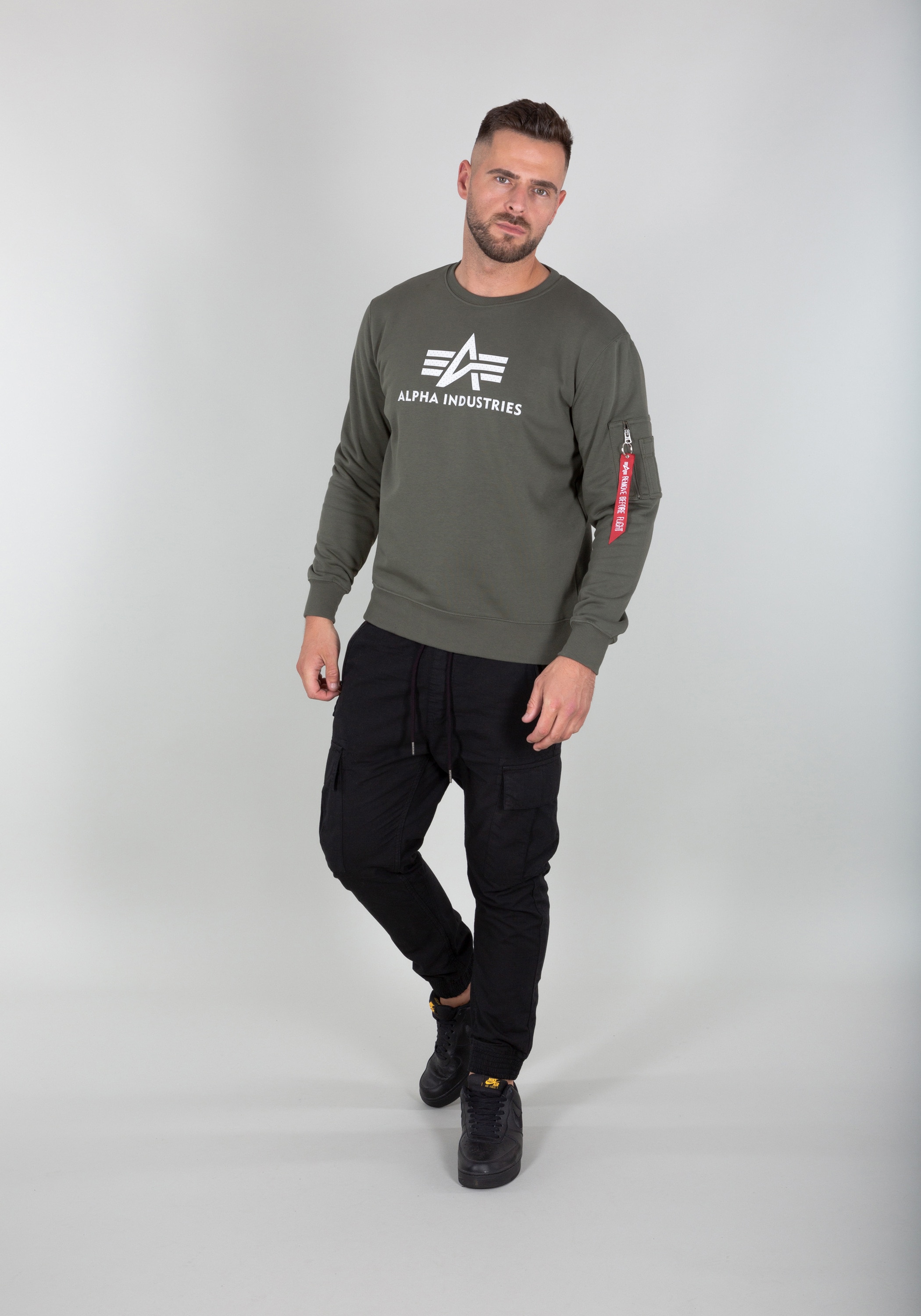 Alpha Industries Sweater »3D Logo Sweater II«