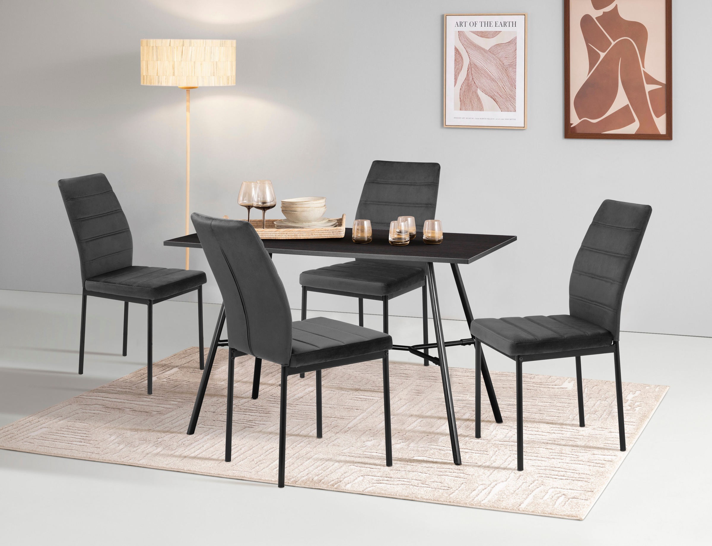 INOSIGN Esstisch "Cannington", (Tisch, Küchentisch, Auszugstisch, TOPSELLER günstig online kaufen