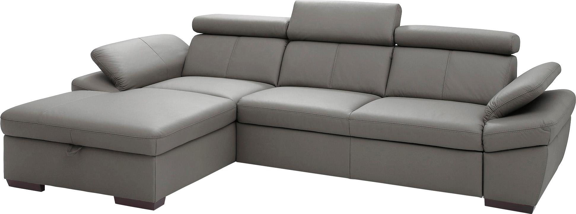 exxpo - sofa fashion Ecksofa "Salerno, Funktionssofa, Breite 280cm, hoher S günstig online kaufen