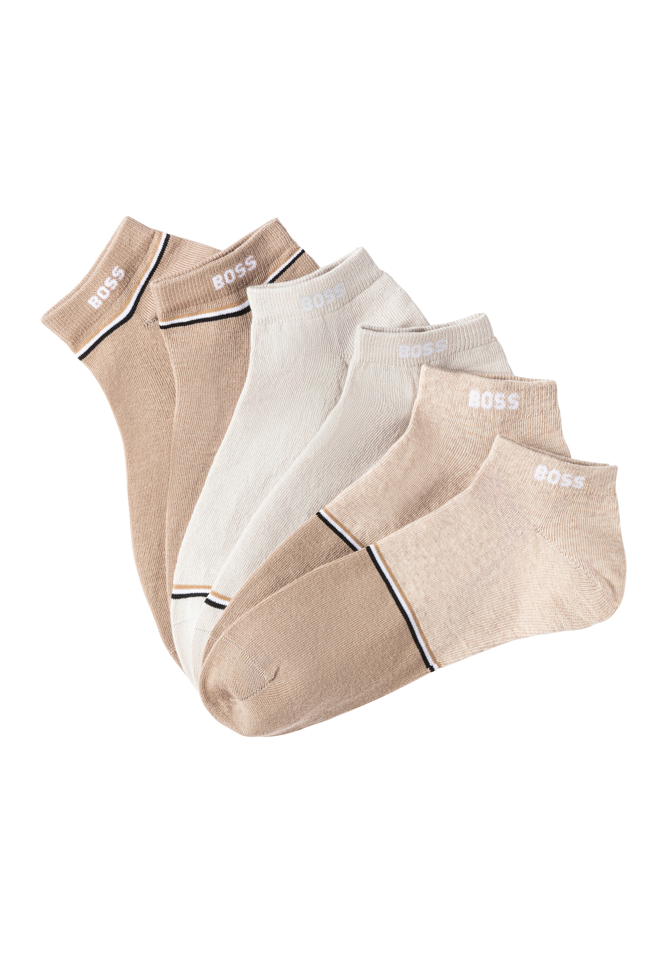 BOSS Freizeitsocken "3P AS Colorblock", (Packung, 3 Paar), Mit BOSS Logosch günstig online kaufen