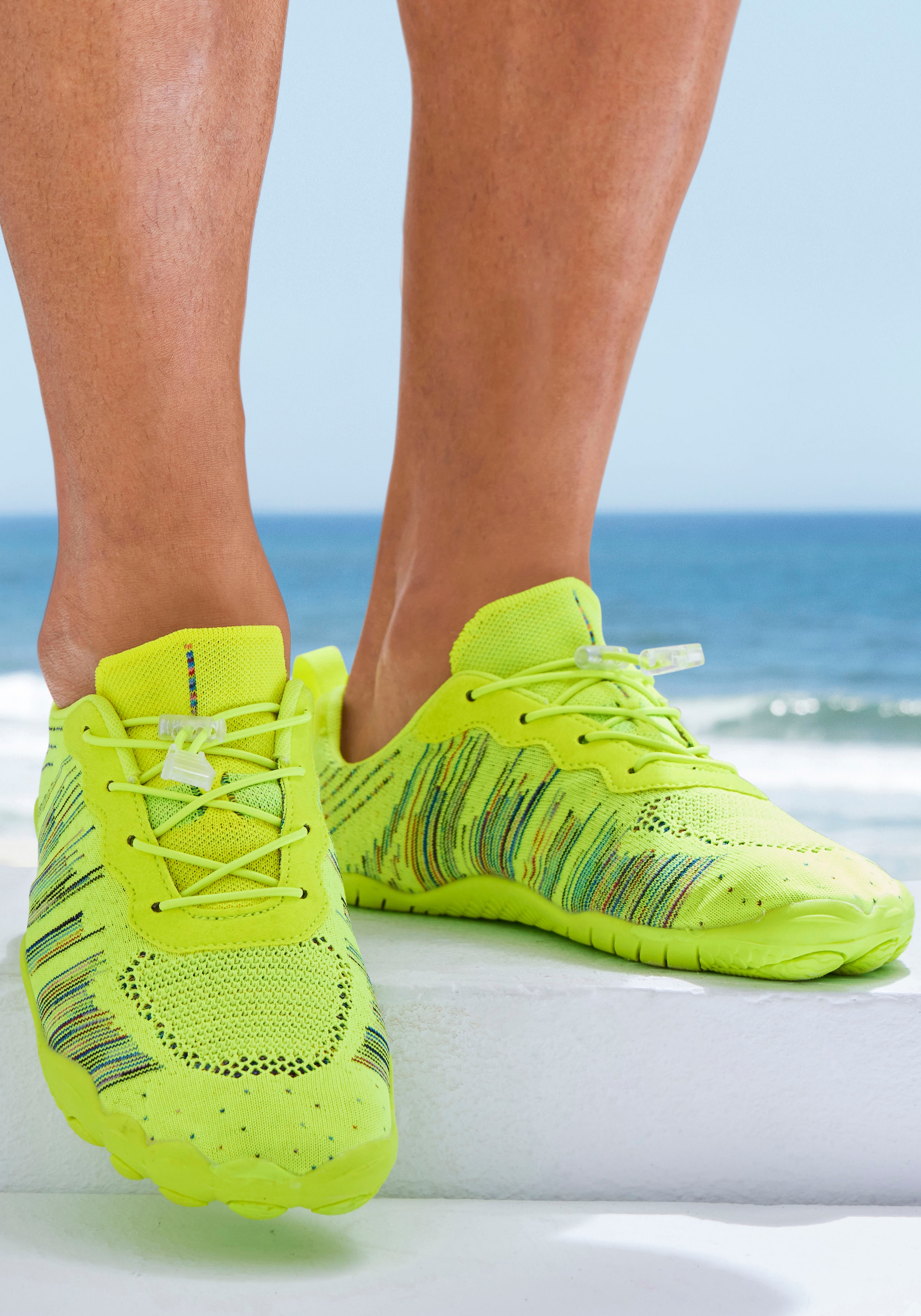 Venice Beach Aquaschuh, mit flexibler Sohle, Badeschuh, Slipper, Wasserschuh, Unisex VEGAN