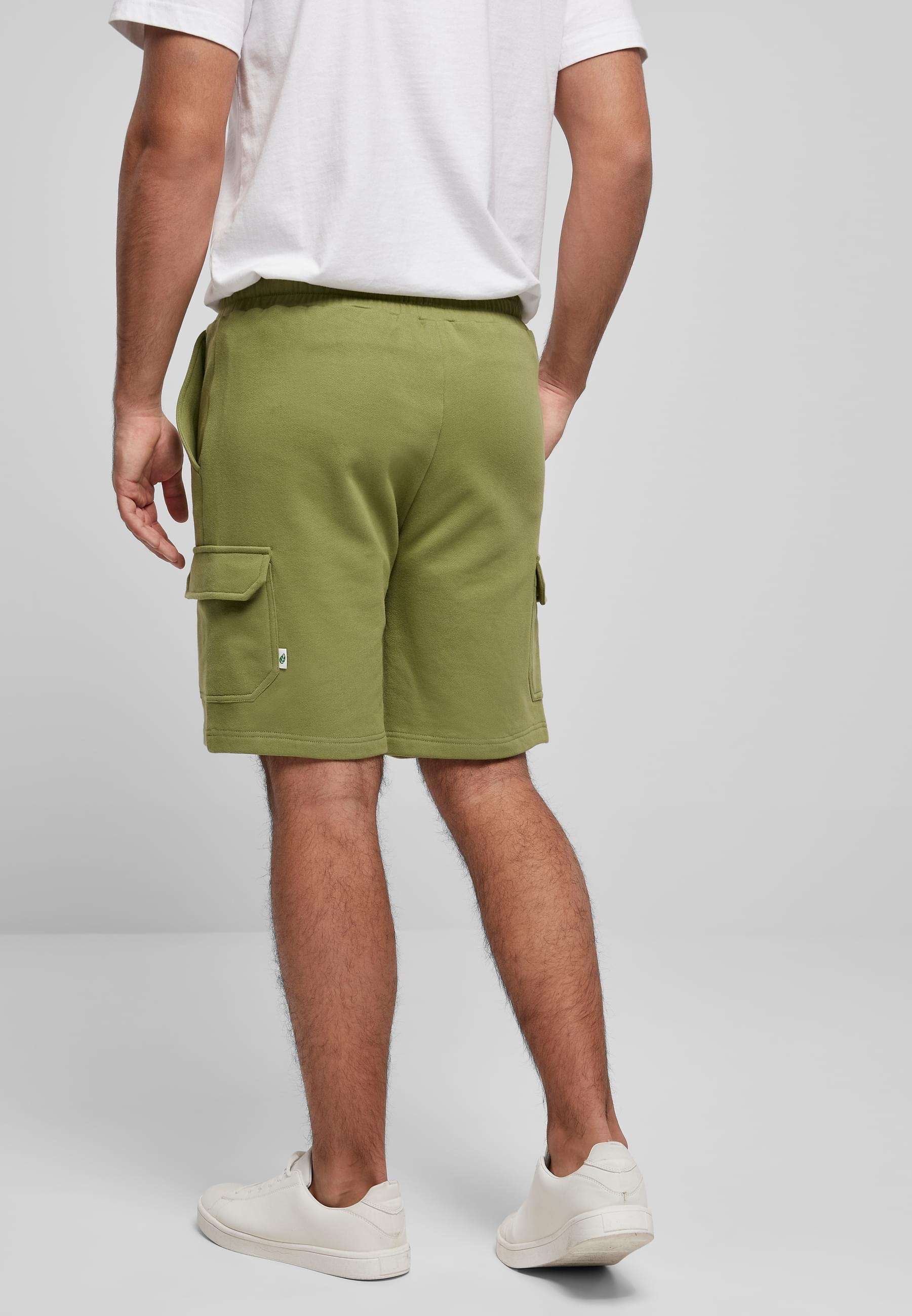 URBAN CLASSICS Sweatshorts »Urban Classics Herren Organic Cargo Sweatshorts«, (1 tlg.)
