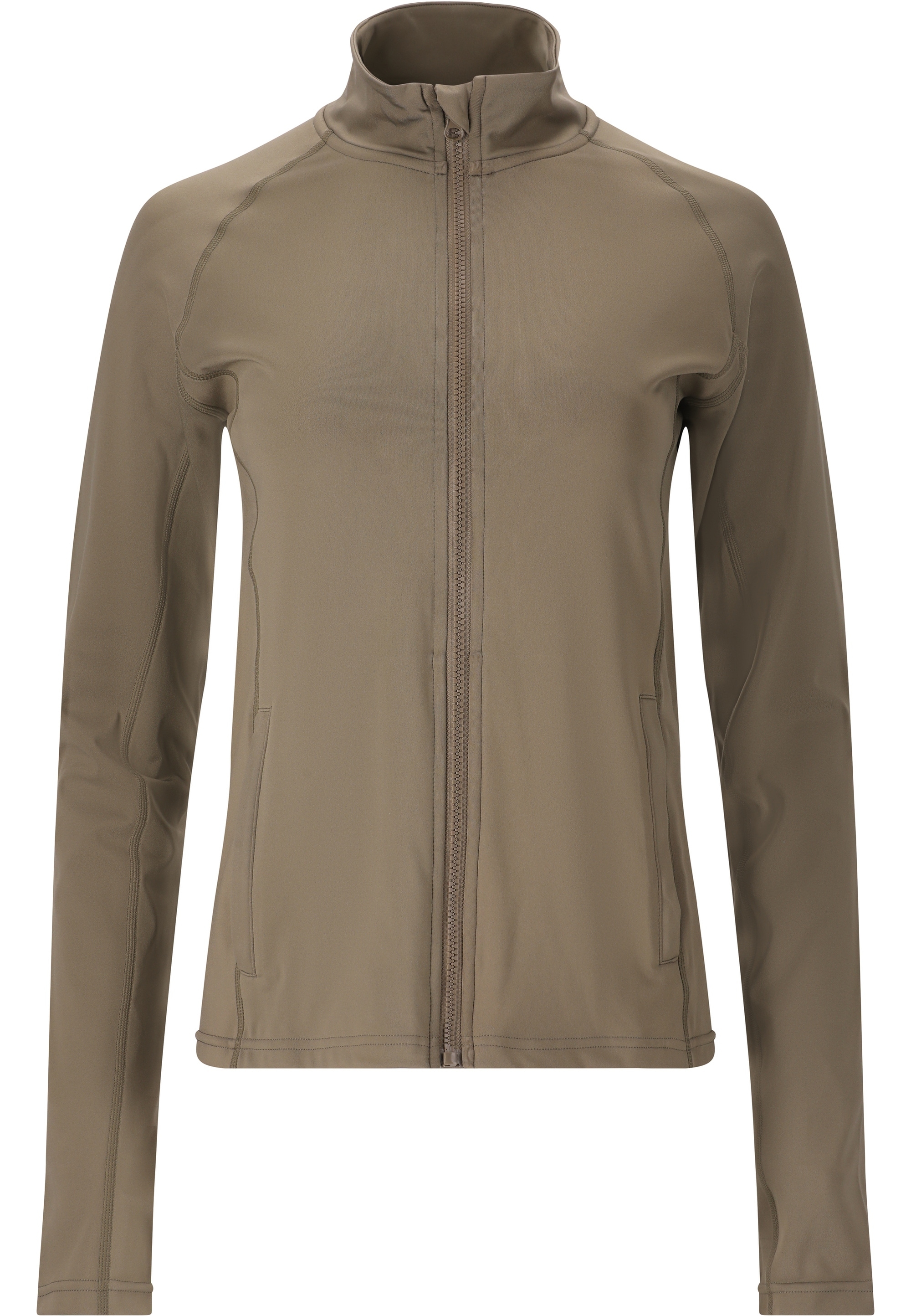ATHLECIA Outdoorjacke »Krosa«, mit Vollreißverschluss und Flatlock-Nähten