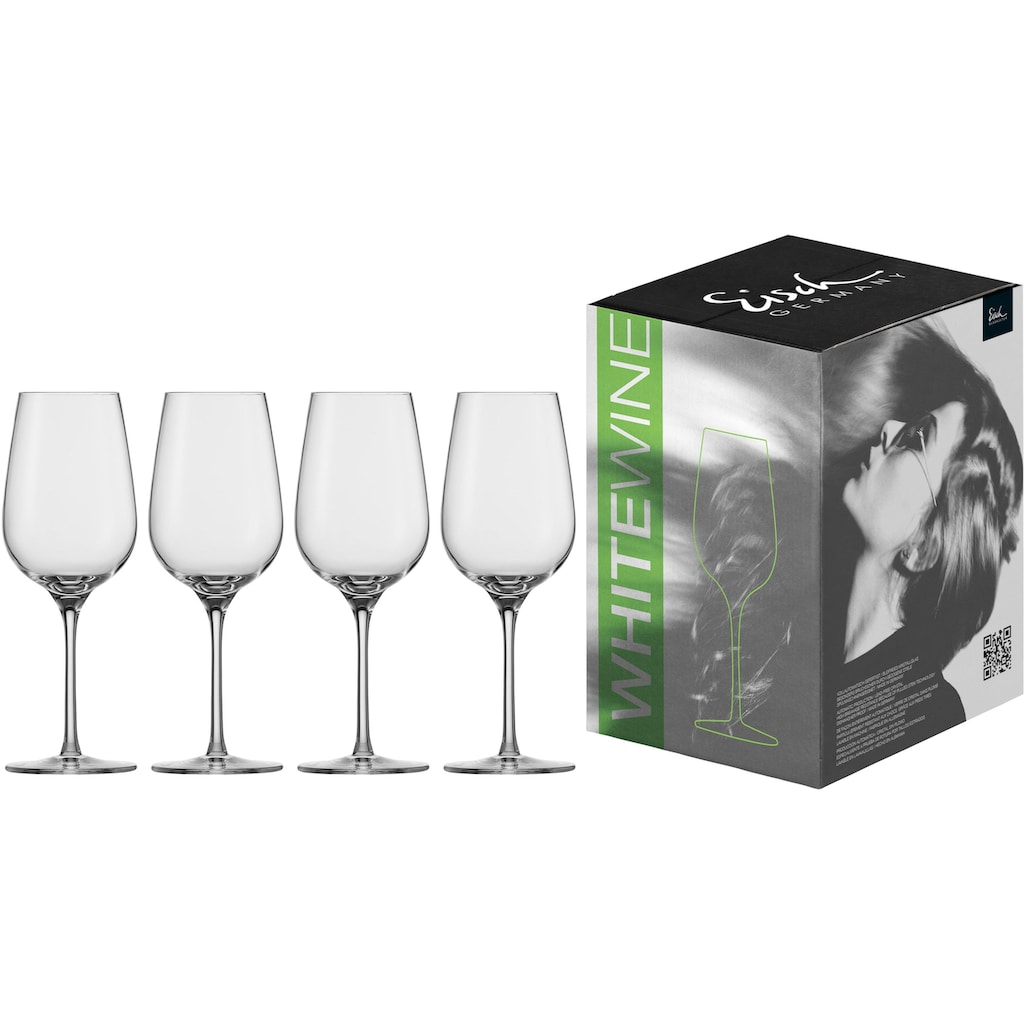 Eisch Weißweinglas »Vinezza«, (Set, 4 tlg.), bleifrei, 360 ml, 4-teilig
