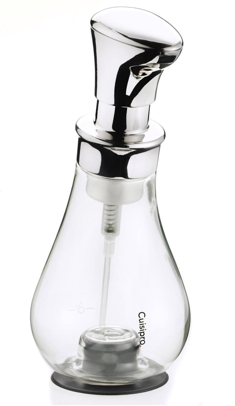 Cuisipro Seifenspender, Spülmittelspender, Glas in Birnenform günstig online kaufen
