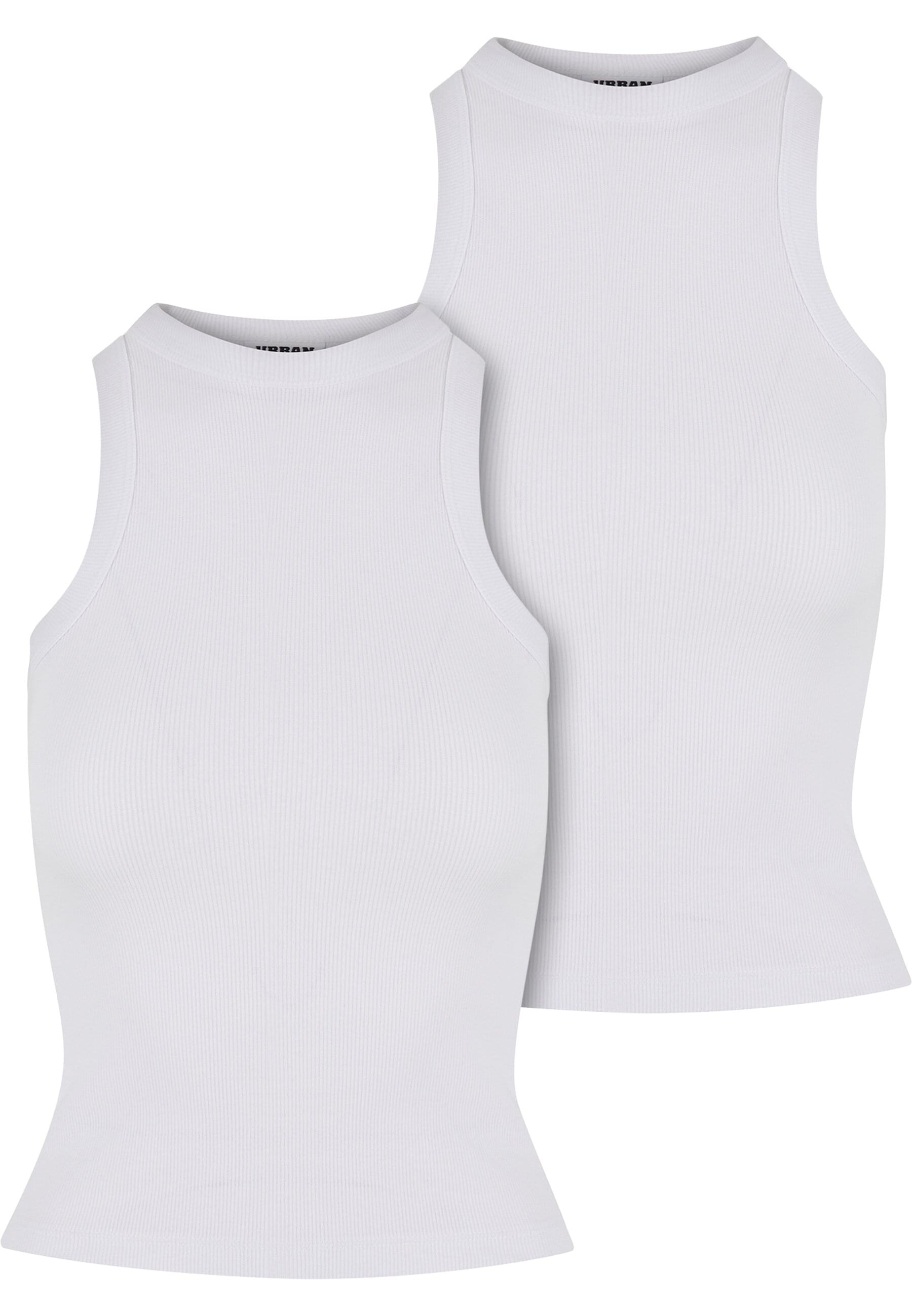 Muskelshirt »Urban Classics Ladies Racer Back Rib Top 2-Pack«