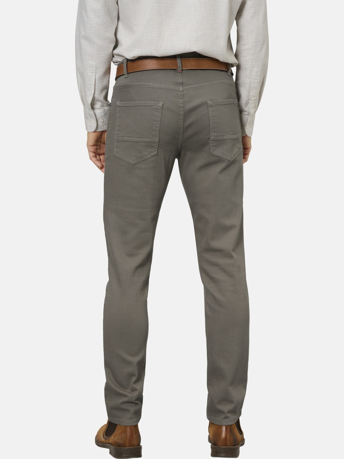 5-Pocket-Hose BABISTA "Hose VESTORINO", Herren, Gr. 52, grün, Obermaterial: 98% Baumwolle CO. 2% Elasthan EL., regular fit, Hosen 5-Pocket-Hose, mit Stretchanteil 2