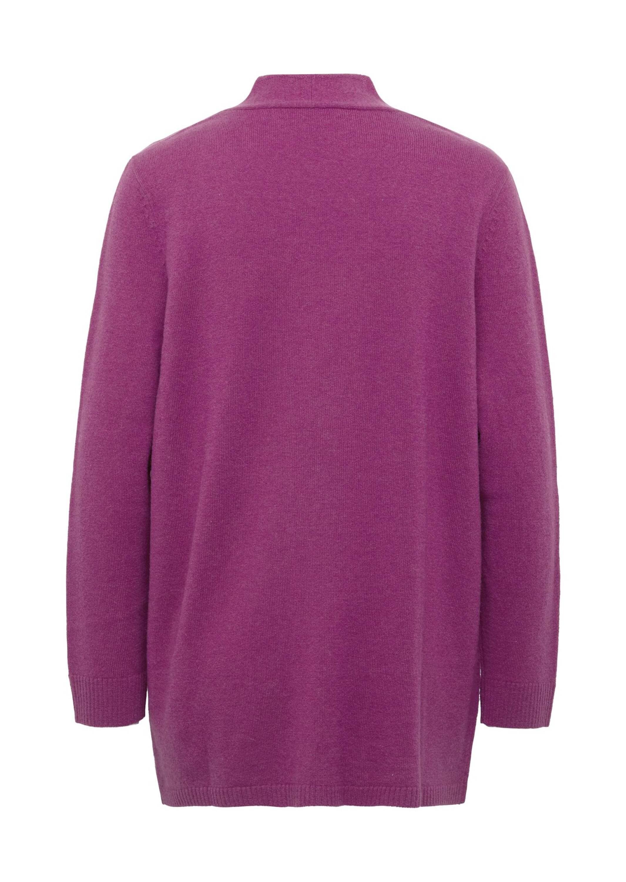 GOLDNER Strickjacke »Kurzgröße Langarm Feinstrick-Cardigan«