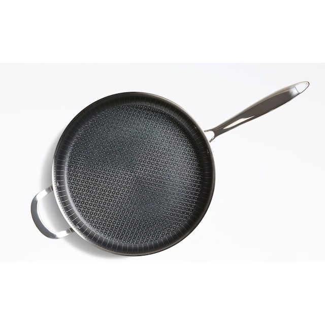 MediaShop Bratpfanne »Titan Pan«, Edelstahl, (Set, 4 tlg.),  Edelstahlmatrix+diamantver. Anti-Haft-Versiegelung, Ø28 cm, Induktion  kaufen | BAUR