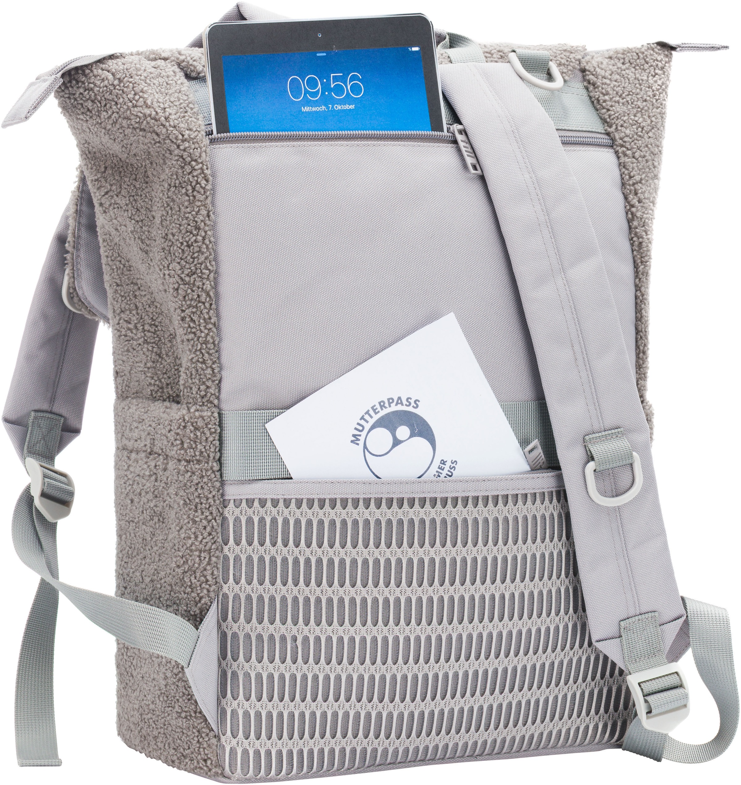 Thumbnail - Fillikid Wickelrucksack "Teddy" inkl. Wickeltunterlage