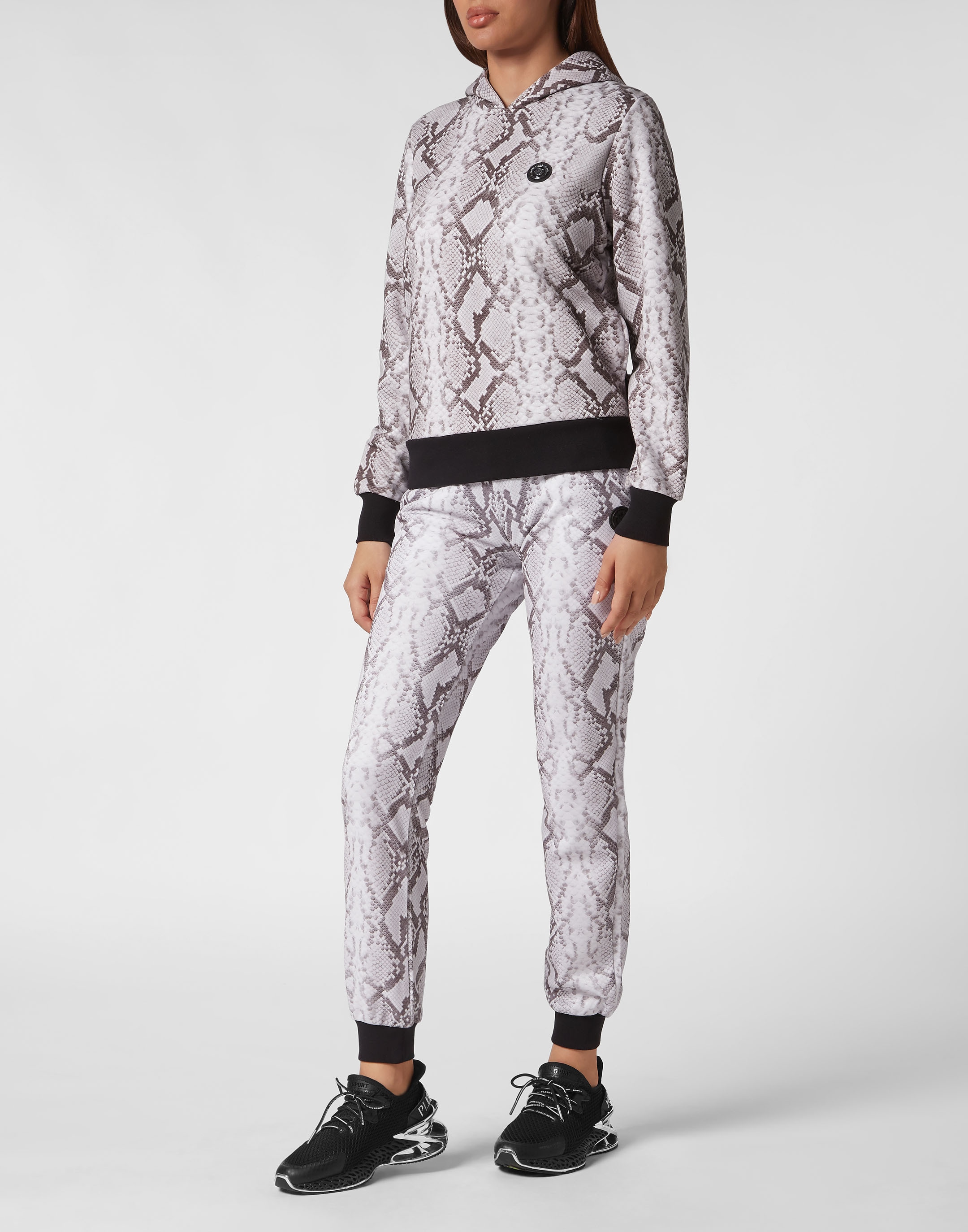 PLEIN SPORT Kapuzensweatjacke »Python«
