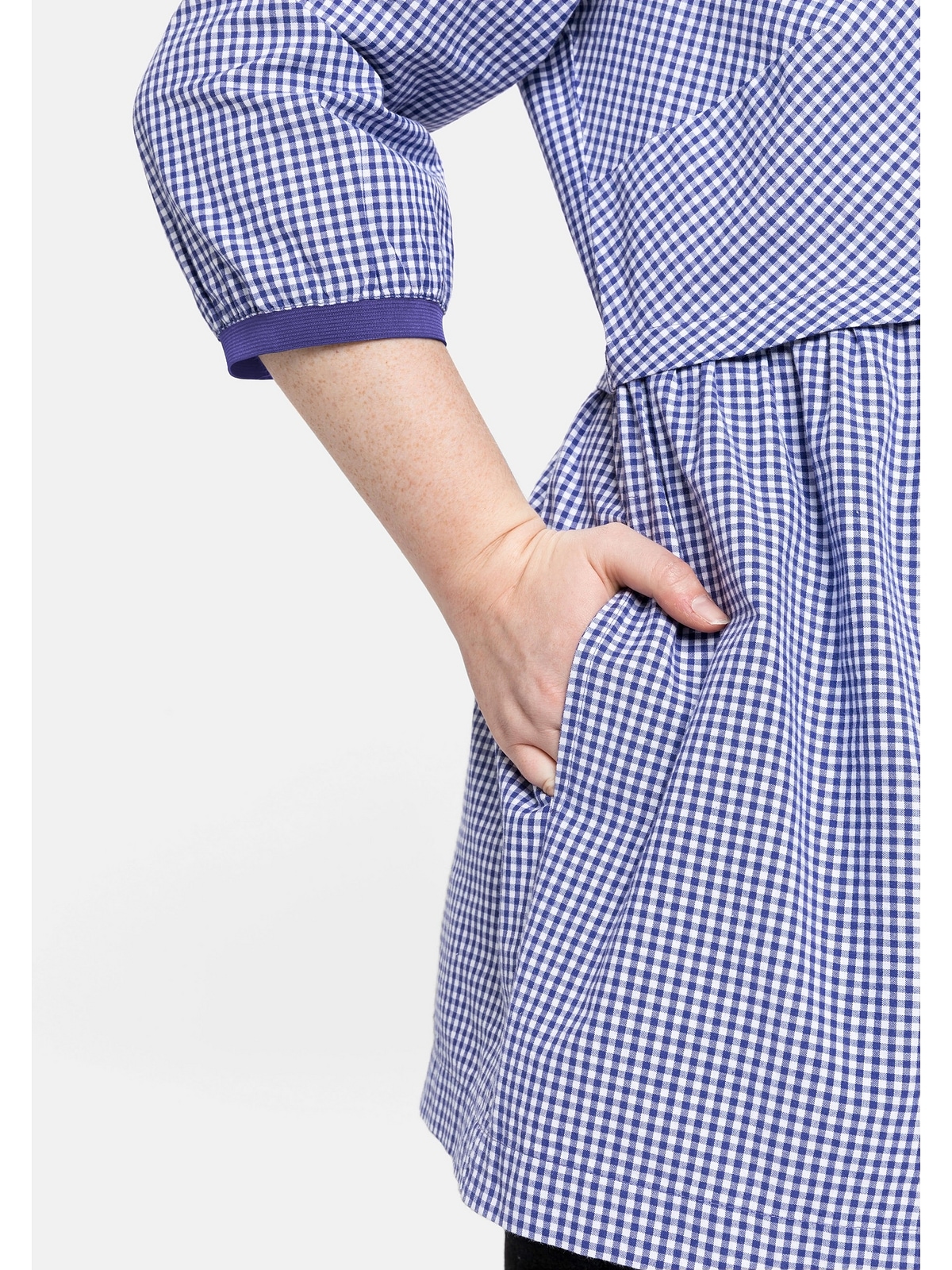 A-Silhouette Sheego mit in 3/4-Ärmeln, Größen«, BAUR | kaufen Hemdbluse online »Große
