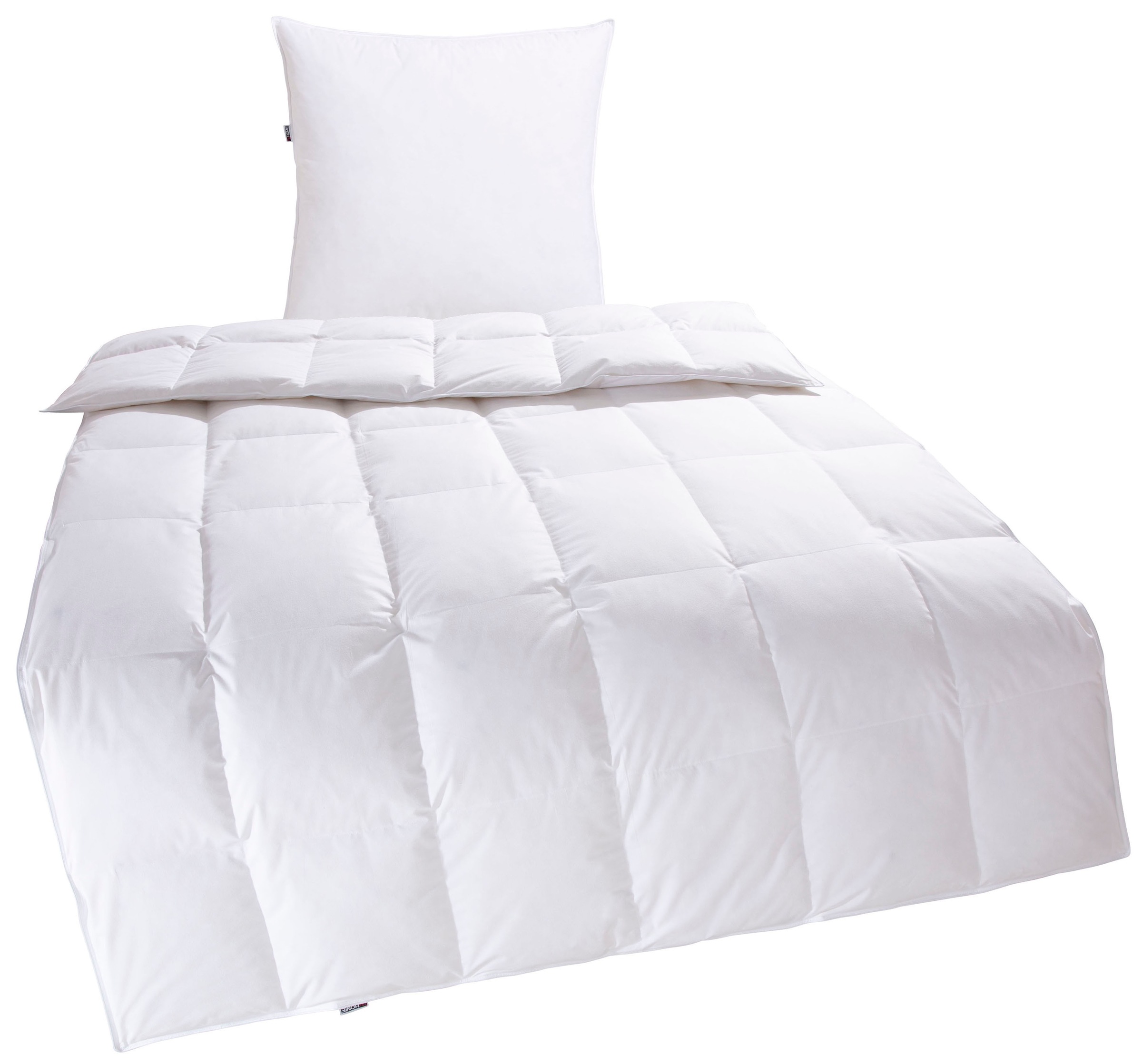 OTTO home Federbettdecke + Kopfkissen "Irah Bettdecke 135x200 cm, 155x220 c günstig online kaufen