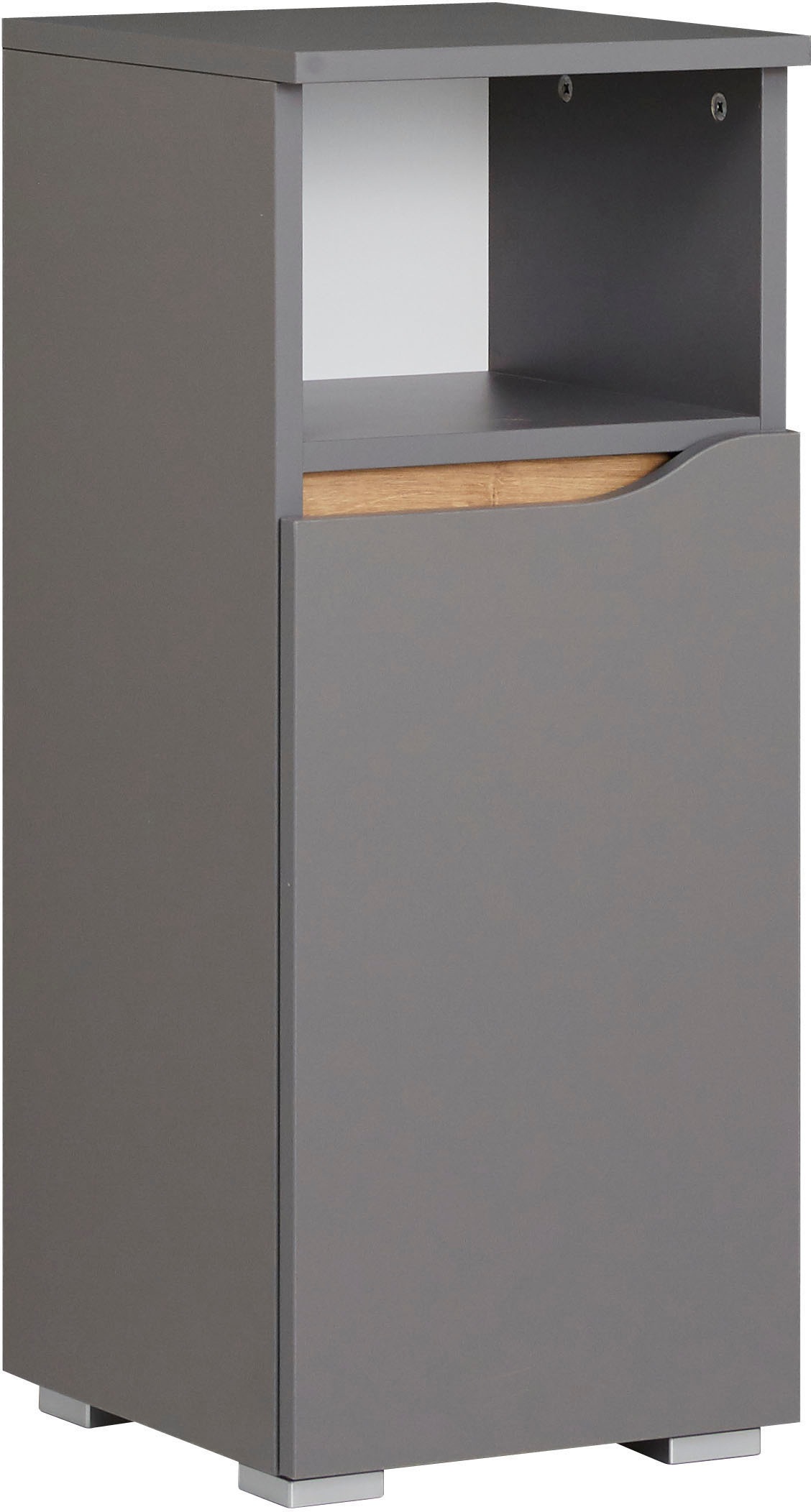 Saphir Badmöbel-Set »Quickset 5-teilig, Waschbeckenunterschrank mit LED-Spiegelschrank«, (5 St.), Hochschrank, Unterschrank, Hängeschrank, inkl. Türdämpfer, 9 Türen