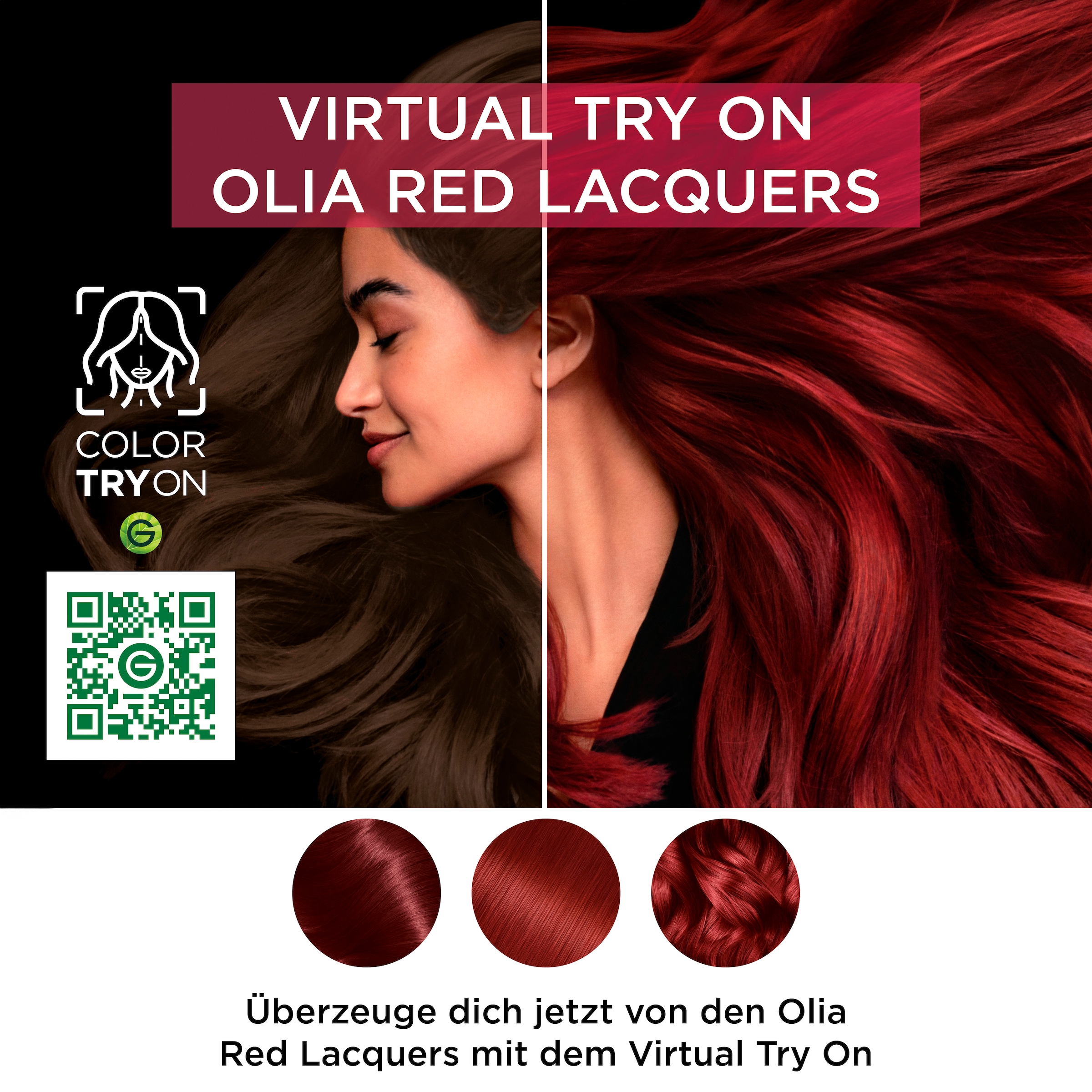GARNIER Coloration »GARNIER OLIA« ammoniakfreie Formulierung, Creme-Textur, für alle Haartypen geeignet
