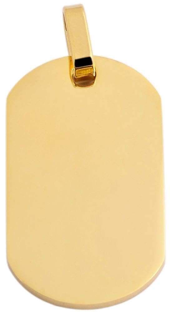 Kettenanhänger ADELIA´S "modischer Schmuck Anhänger aus Edelstahl", gold, Schmuckanhänger, Damen, Edelstahl, Kettenanhänger 8