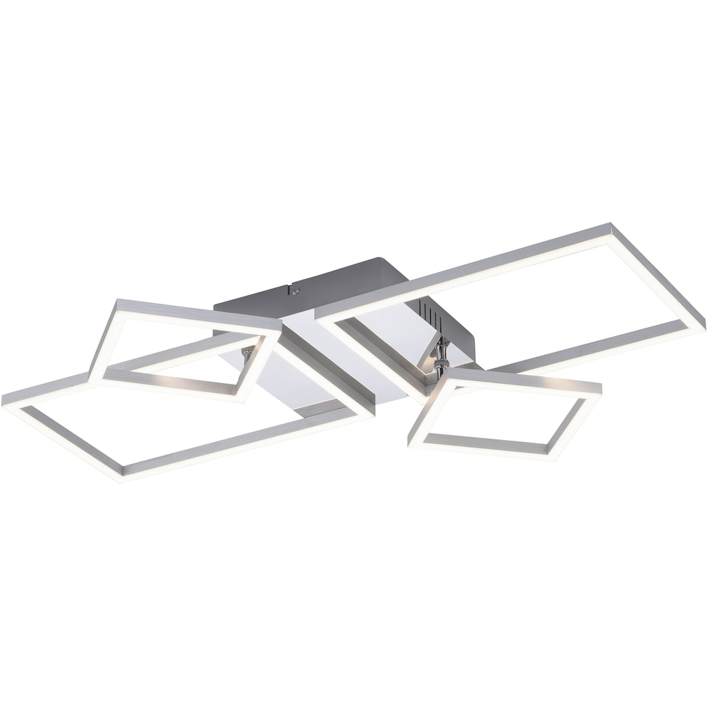 my home LED Deckenleuchte »Jorvin«, Gr. ca. 65 x 33,8 cm, schwenkbar, flache Bauform