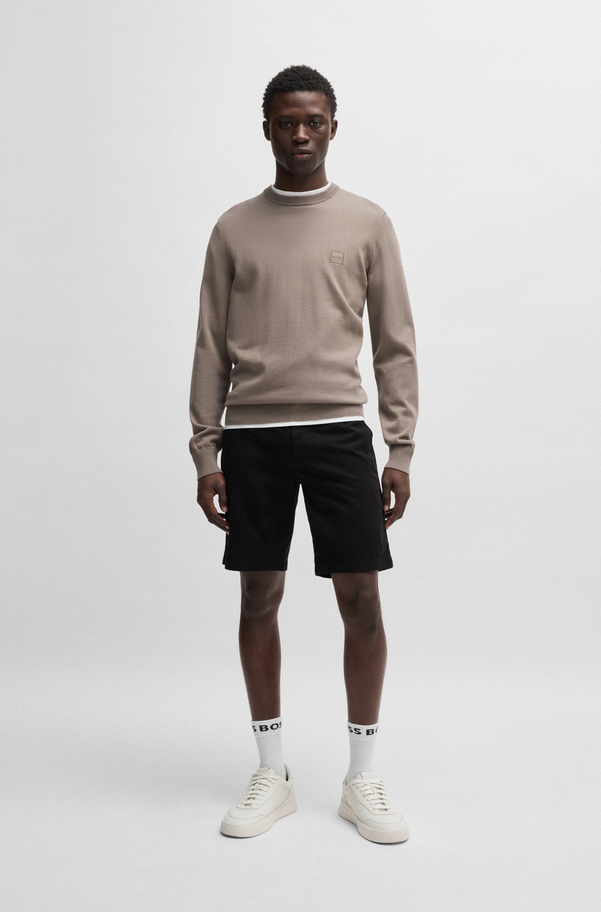 BOSS ORANGE Chinoshorts »Chino-slim-Shorts«, in moderner Passform