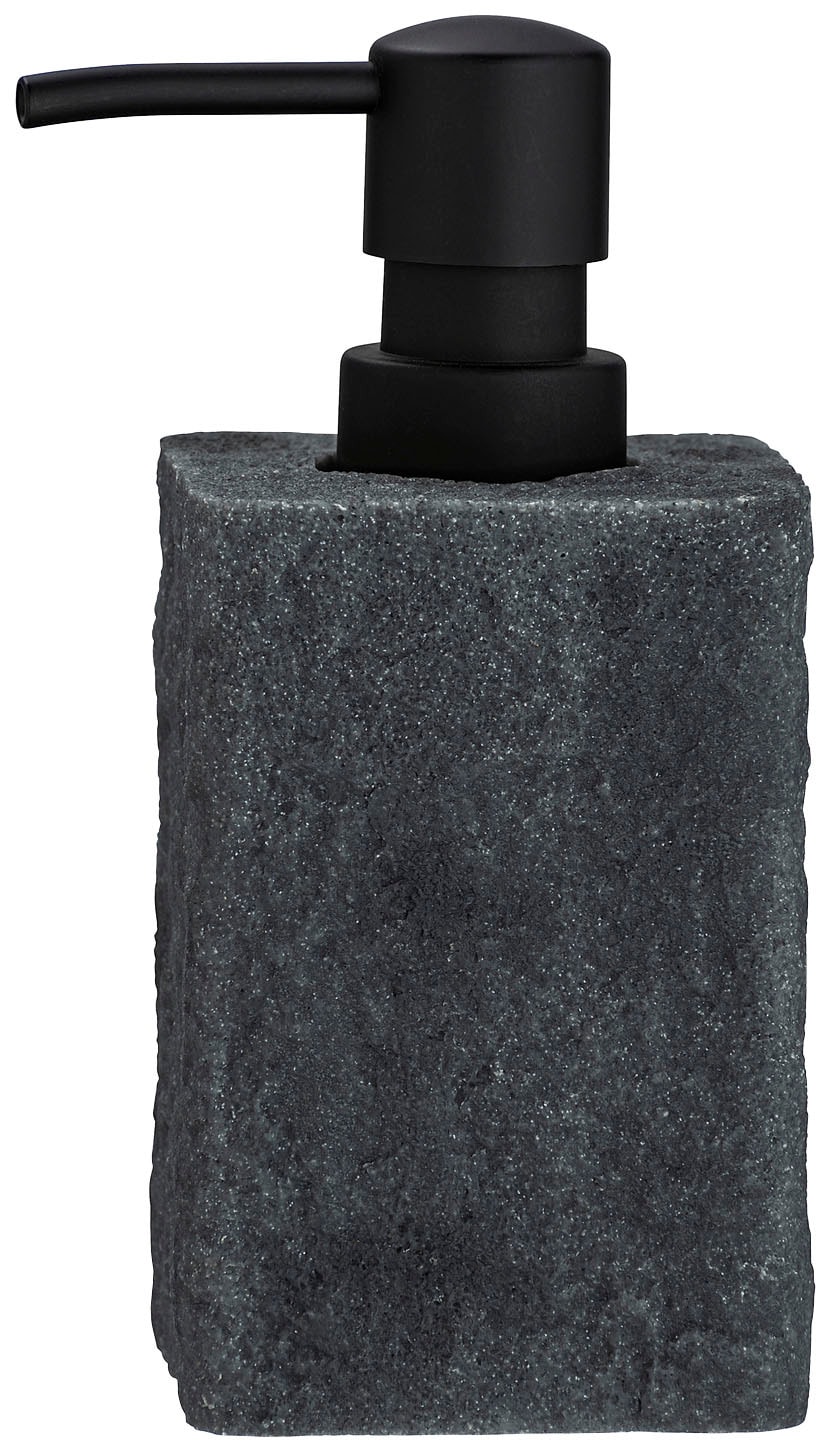 WENKO Seifenspender "Villata" Grau, 300 ml günstig online kaufen