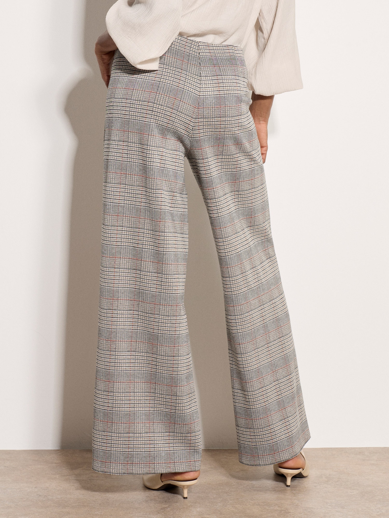 Apricot Stoffhose »Weite Hose«  mit Heritage-Karomuster