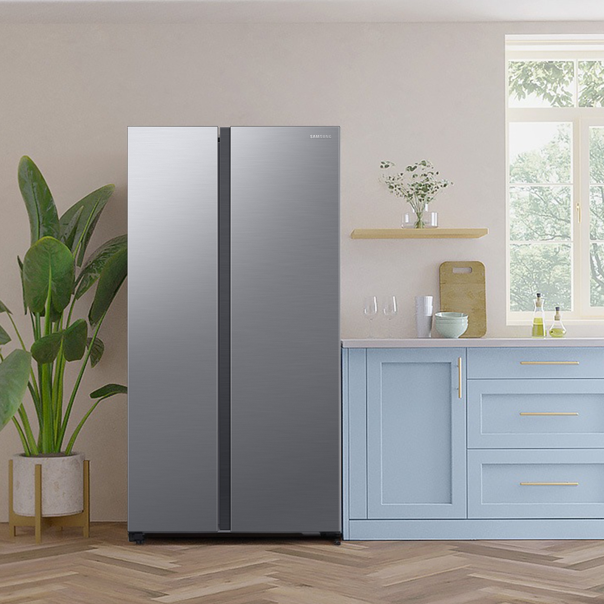 Samsung Side-by-Side RS5000 "RS62DG5003S9" 178 cm hoch 91,2 cm breit SpaceM günstig online kaufen