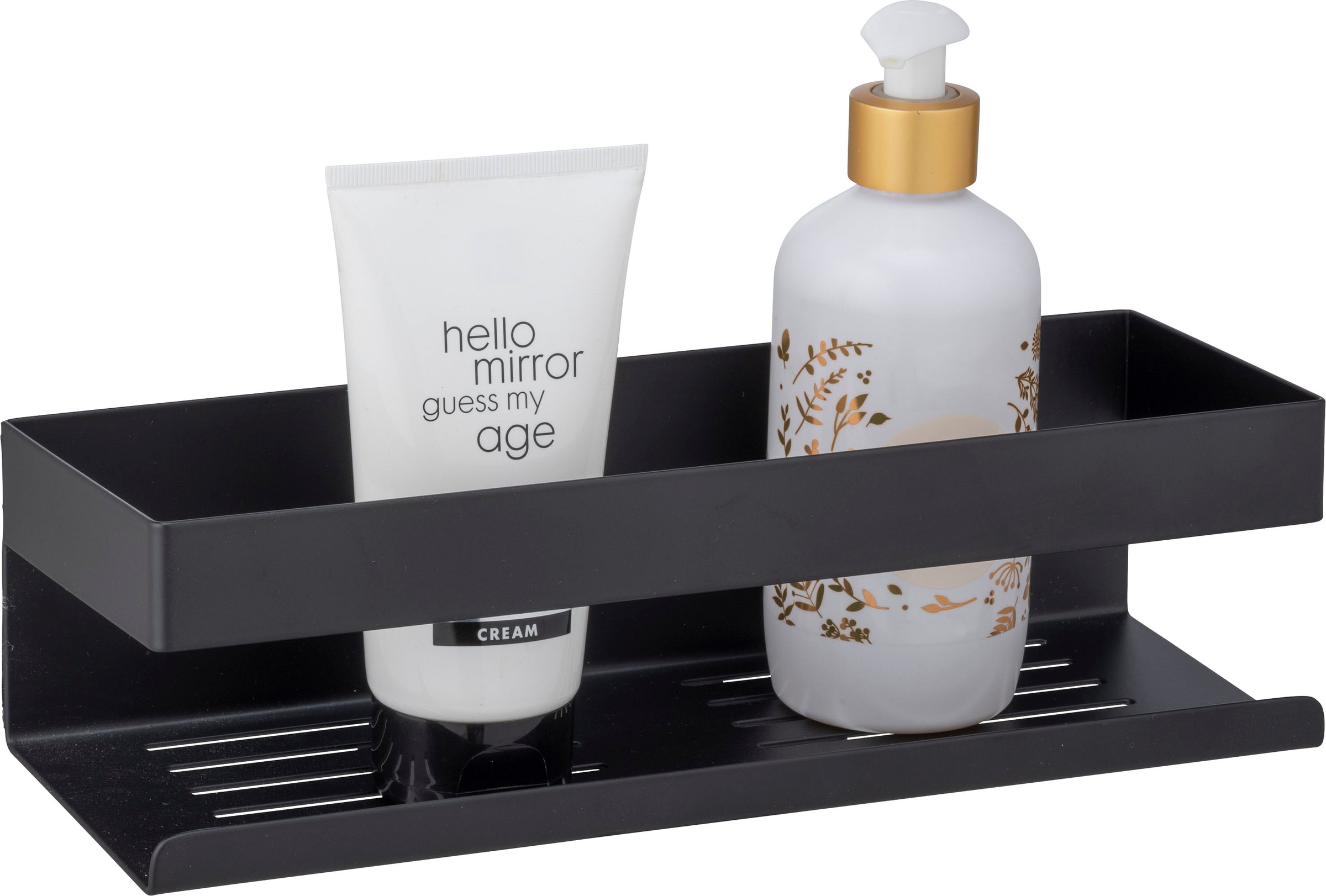 WENKO Badregal "Turbo-Loc Genova" Wandregal aus hochwertigem Edelstahl, Bef günstig online kaufen