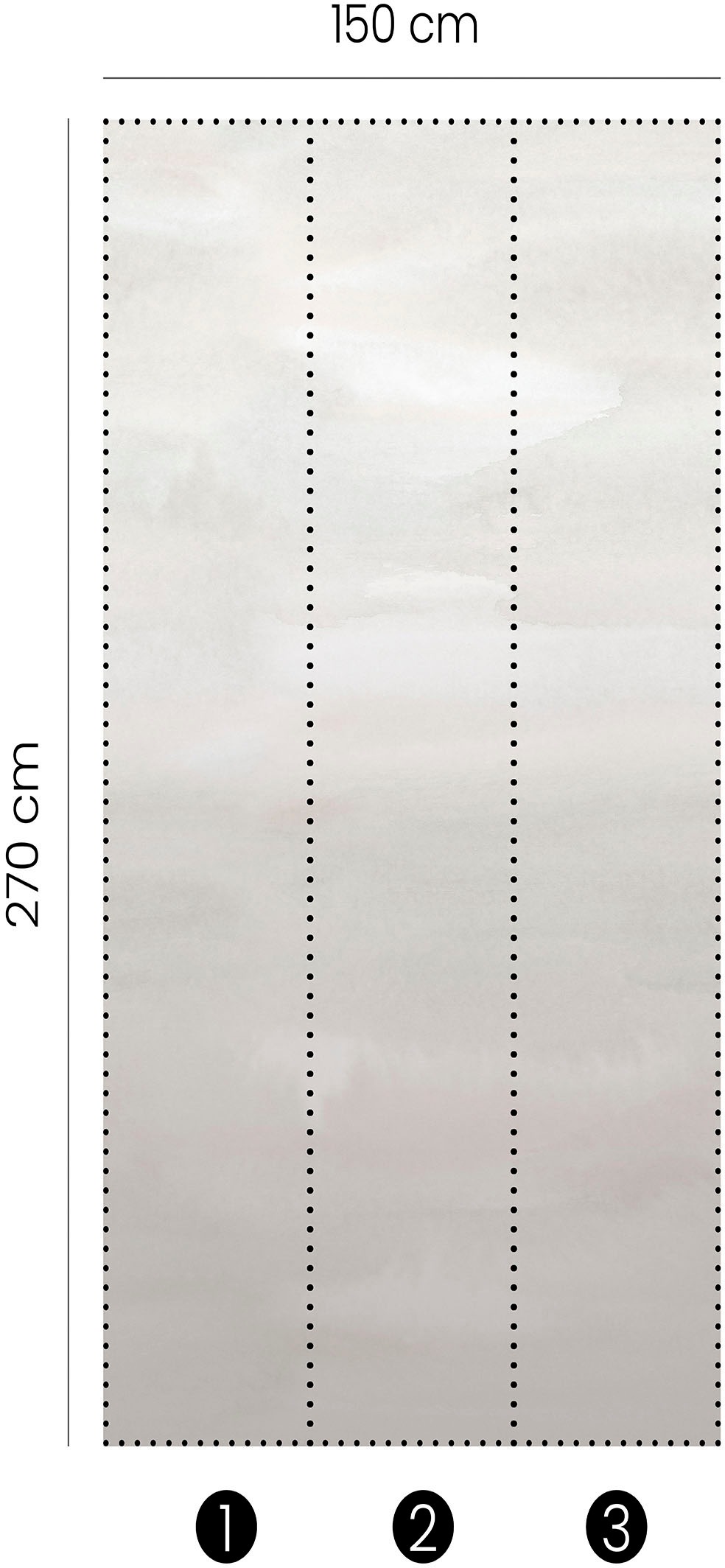 Fashion for walls Fototapete »Misty Mood«, gepflegt, Phthalate frei
