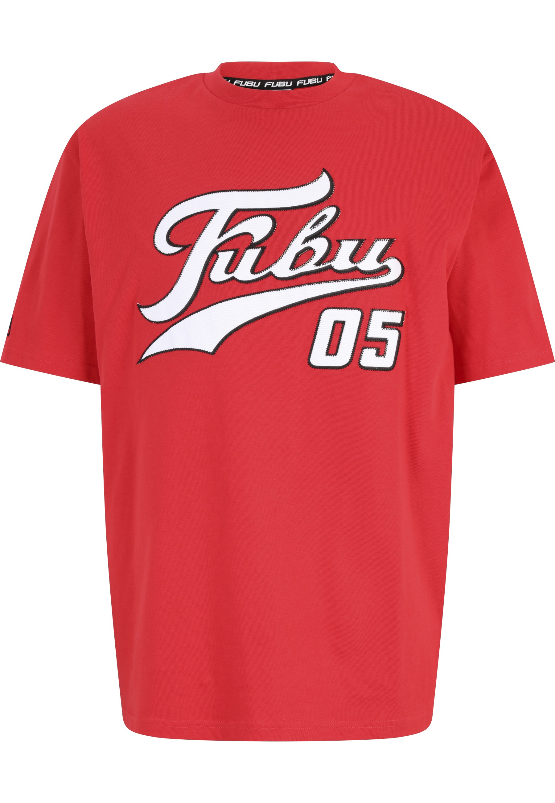 Fubu T-Shirt "Fubu FBMQ12111RED Fubu Varsity T-Shirt" 1 Stk. günstig online kaufen