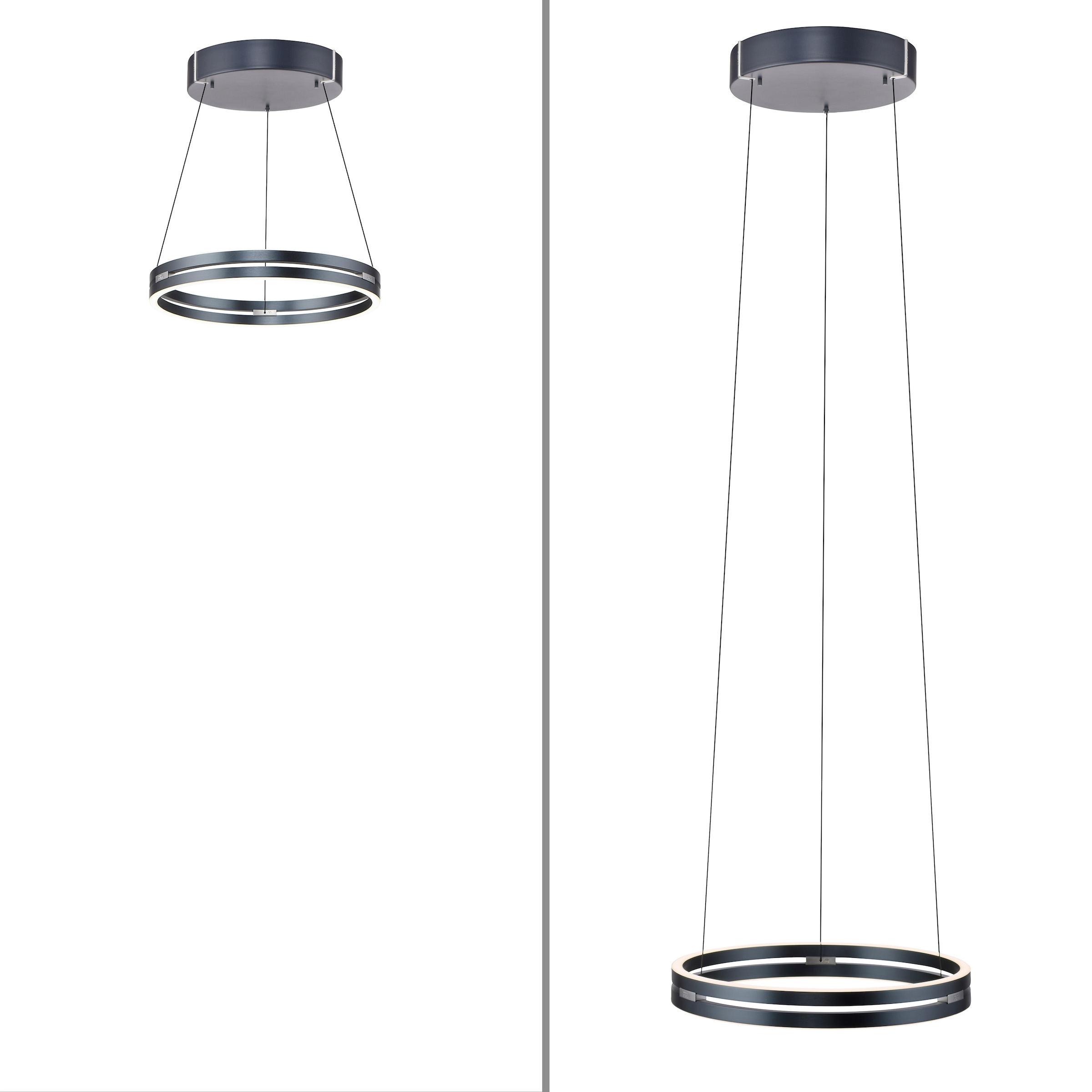 Neuhaus PURE LED Pendelleuchte »PURE E-Loop« LED-Board 1 Stk. warmweiß - kaltweiß e-LIFT® Funktion, CCT, dimmbar über Fernbedienung