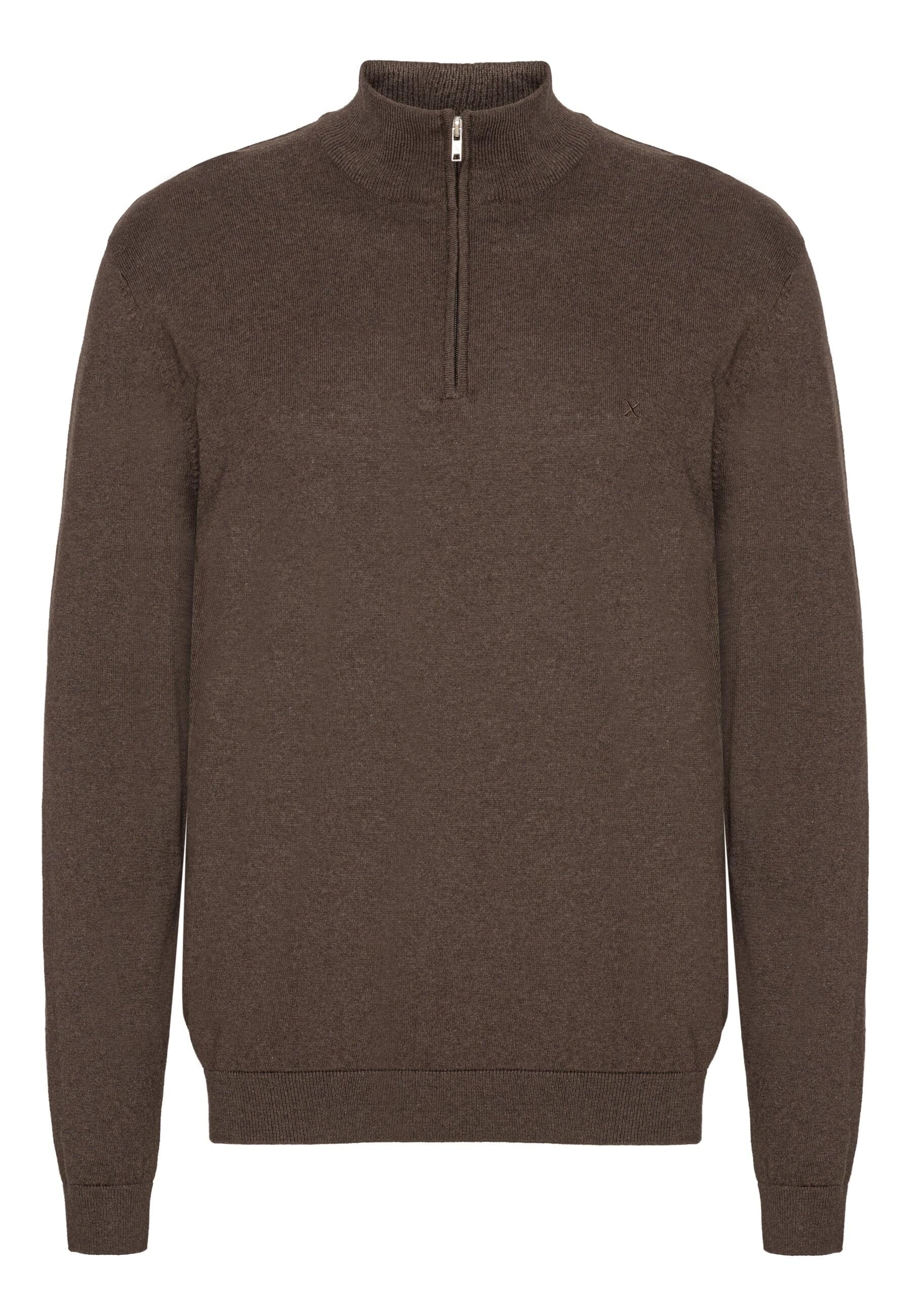 Clean Cut Copenhagen Sweater »Clean Cut Copenhagen Claude Half-Zip Knit«, 1 Stk.
