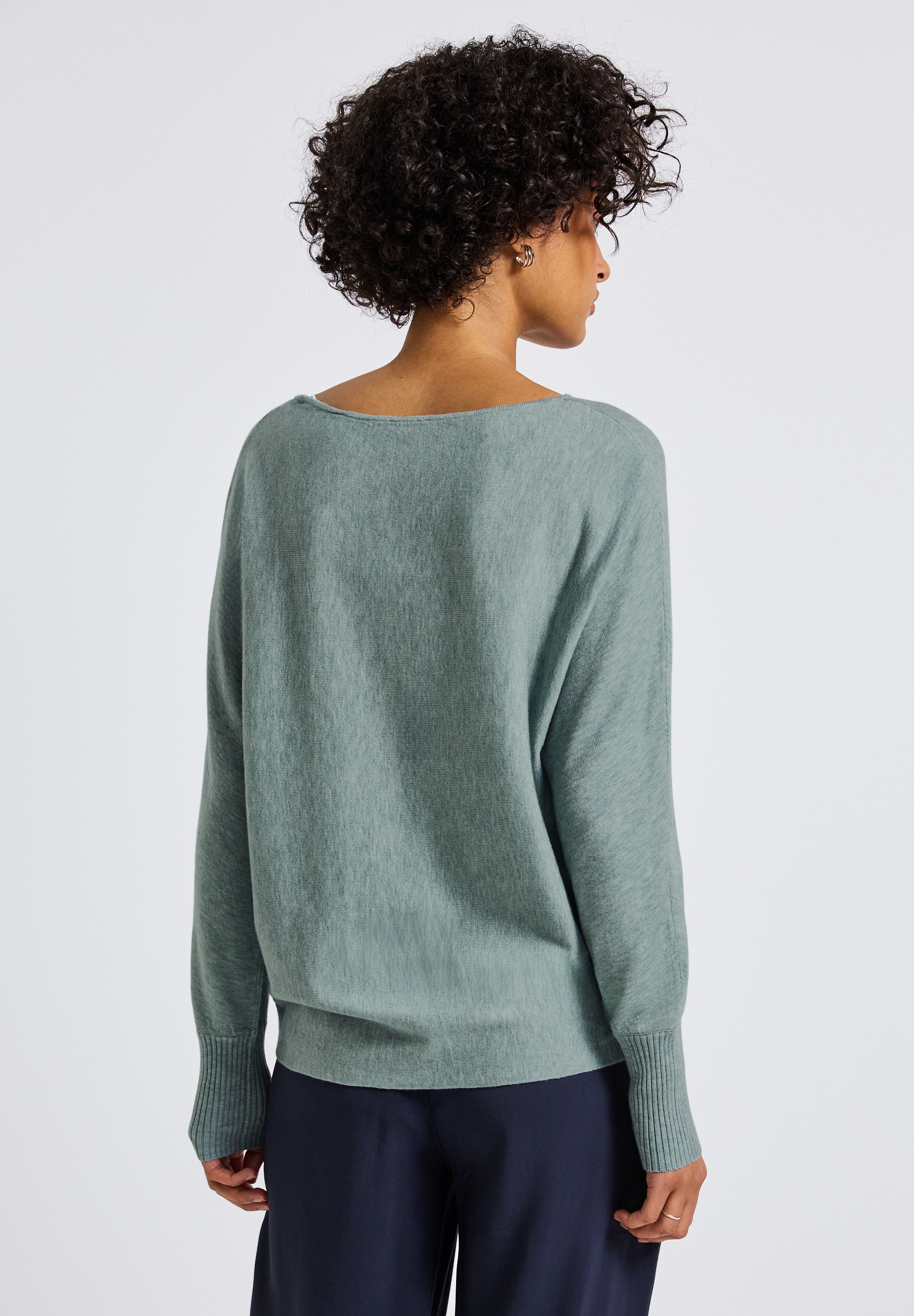 STREET ONE Strickpullover, mit U-Boot-Ausschnitt