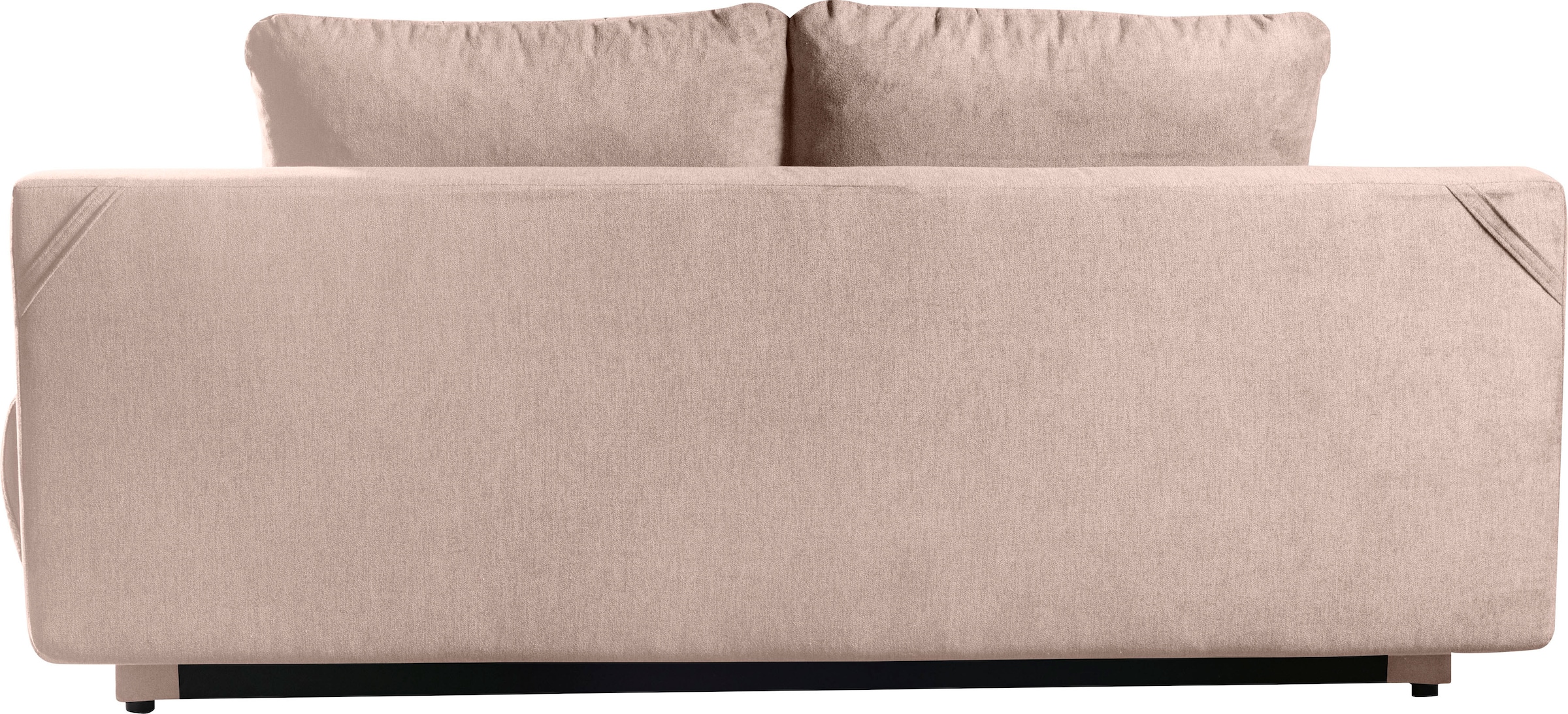 WERK2 Schlafsofa »Troya«, 2-Sitzer Sofa und Schlafcouch mit Federkern & Bettkasten