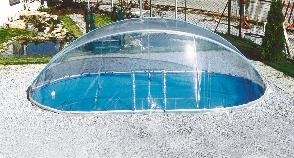 Clear Pool Poolverdeck »Cabrio Dome«, BxL: 360x737 cm