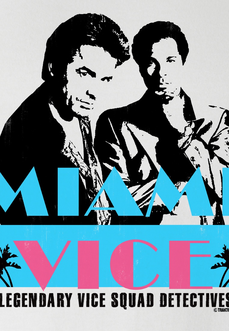 LOGOSHIRT T-Shirt »MIAMI VICE«, mit kultigem Frontdruck