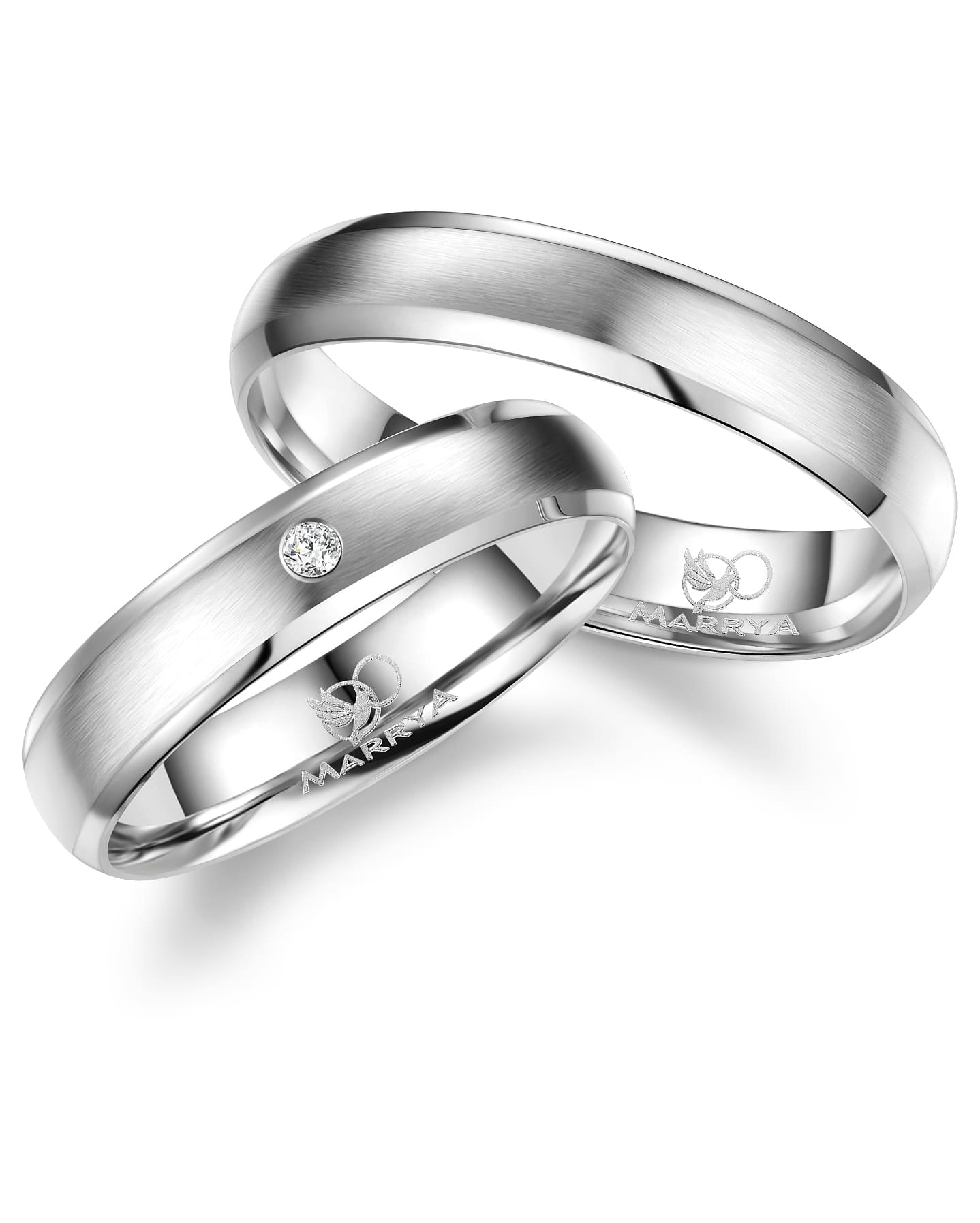 Marrya Trauring »Silber Ringe Trauringe Eheringe Partnerringe«