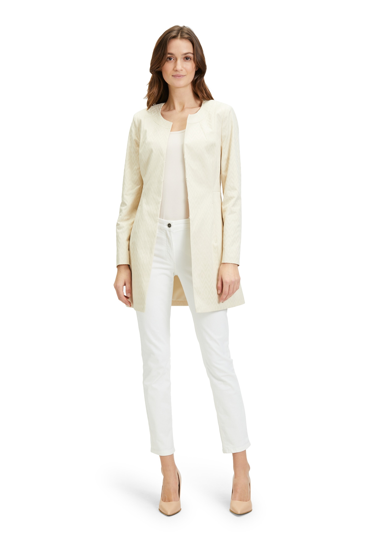 Betty Barclay Jackenblazer »Betty Barclay Longblazer mit Taschen«, Form
