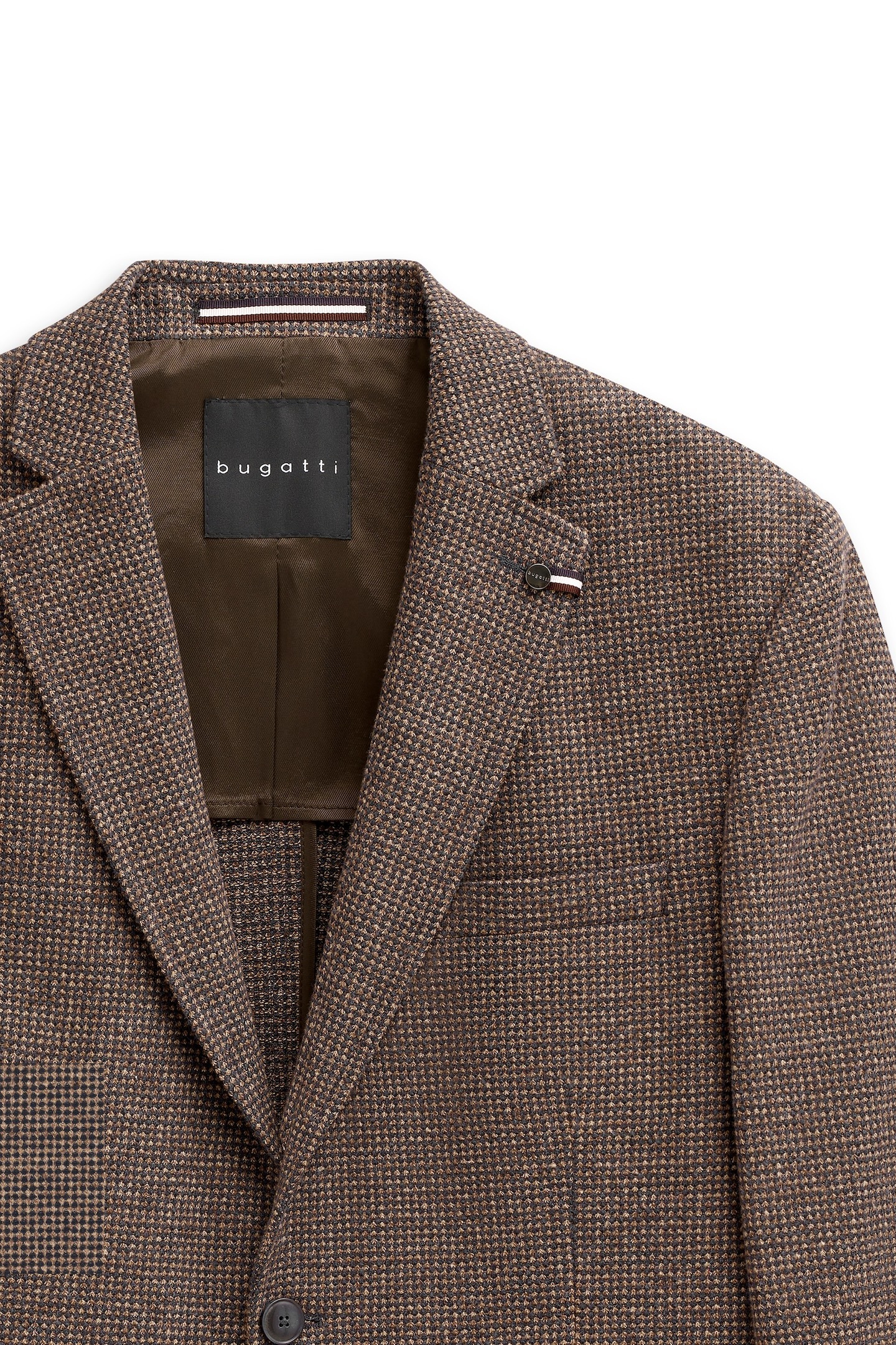 bugatti Sakko »Modern Fit«, Jersey Stretch mit Taschen