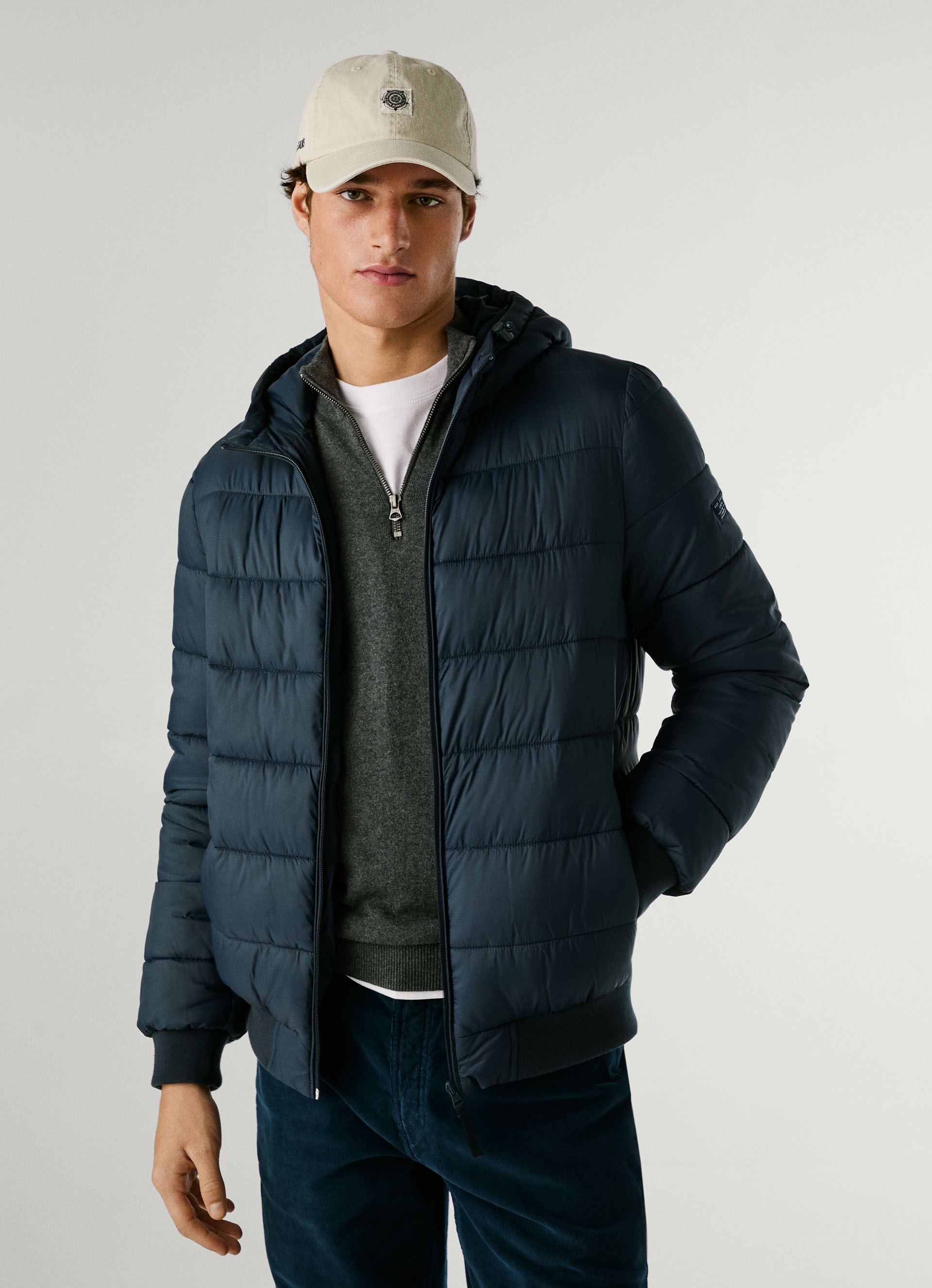 Pepe Jeans Steppjacke "PUFFER HOOD" mit Kapuze Regular Fit mit Kapuze günstig online kaufen