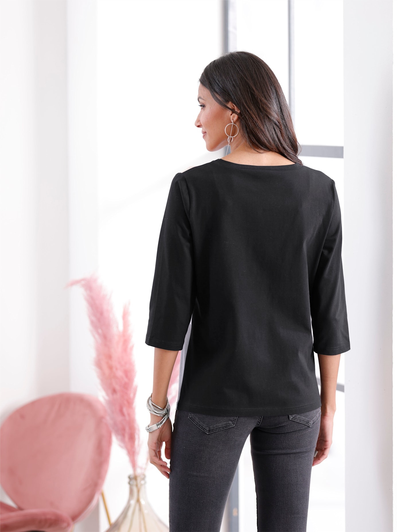 Classic Basics Langarmshirt "Shirt" 1 Stk. tlg. günstig online kaufen
