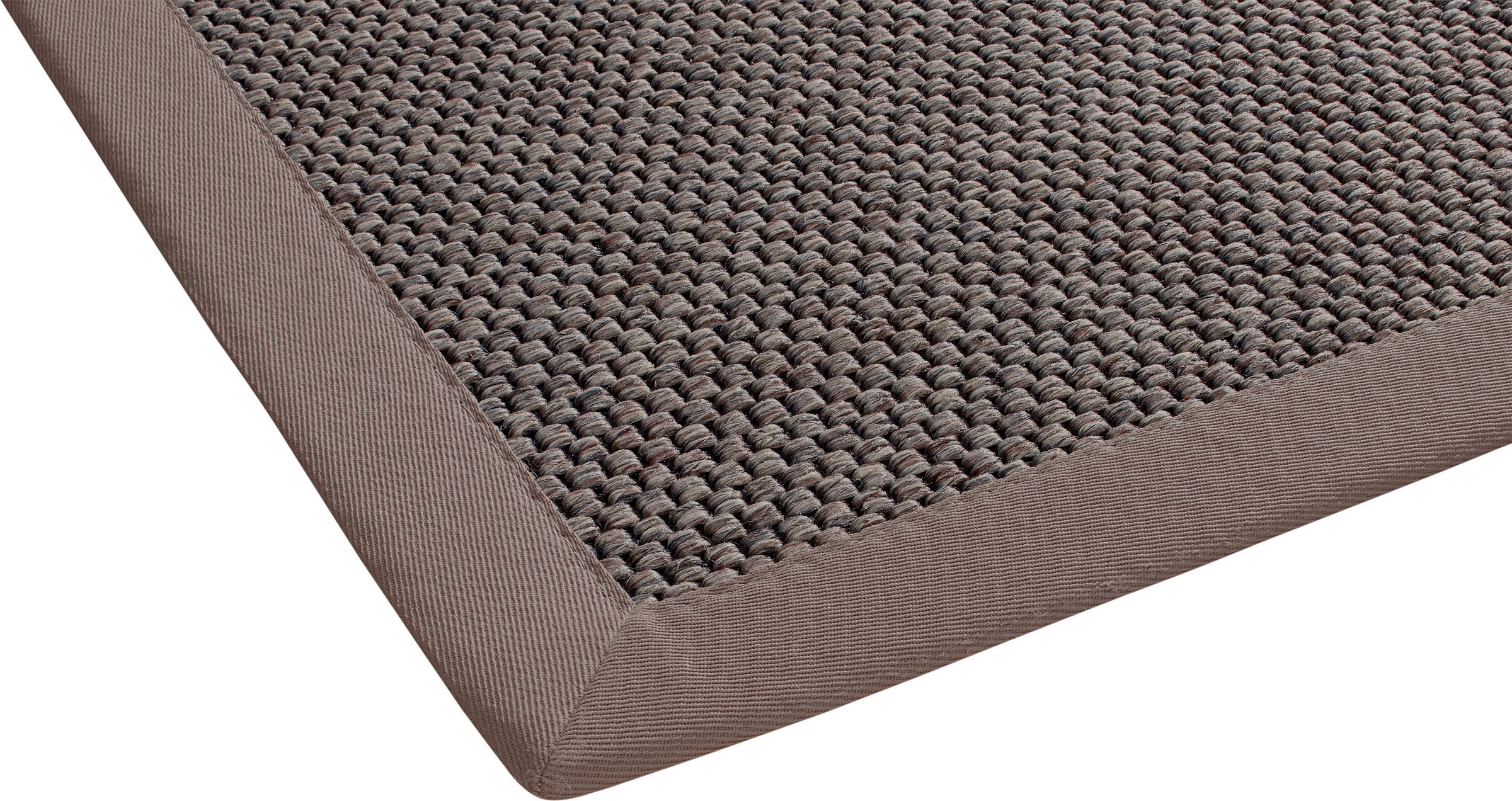 Dekowe Teppich »Naturana Panama«, rechteckig, 8 mm Höhe, Flachgewebe, meliert, Sisal-Optik, mit Bordüre, Wohnzimmer