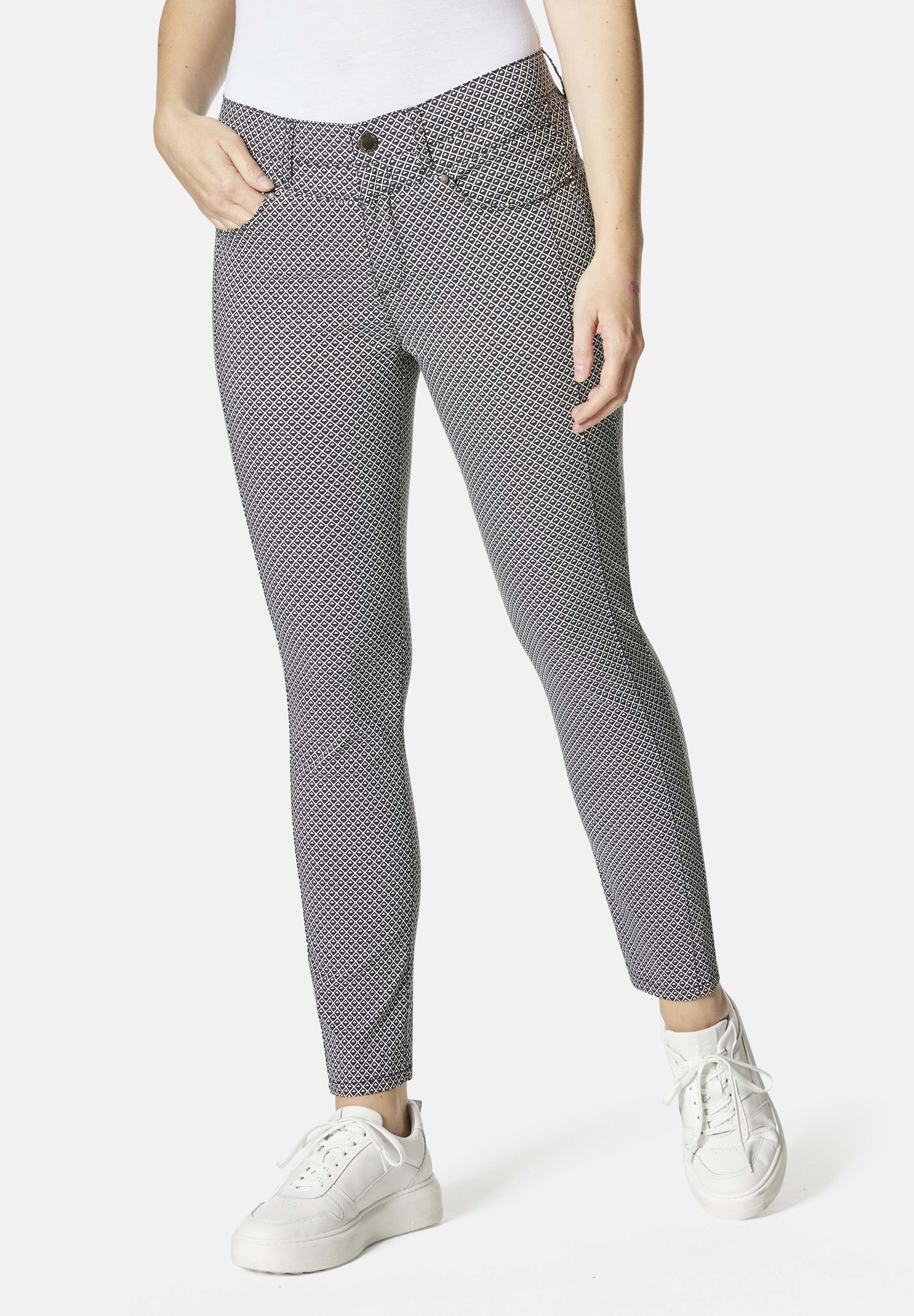 STOOKER WOMEN 5-Pocket-Jeans "Florenz Easy Wear Slim Fit Jeans" Slim Fit Ca günstig online kaufen