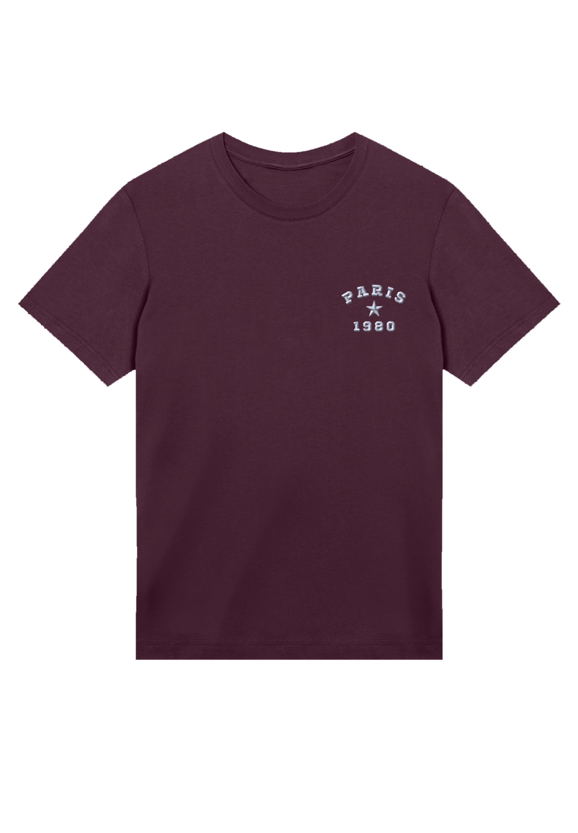 F4NT4STIC T-Shirt »Paris 1980 Bestickt«, Premium Qualität