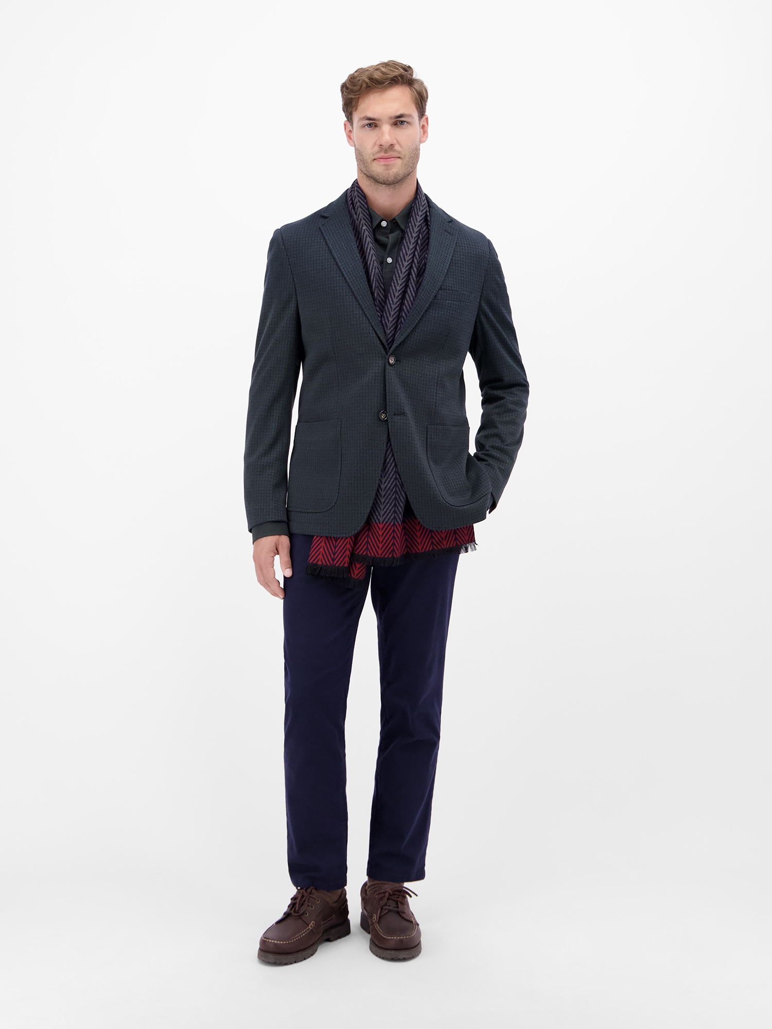 LERROS Jerseysakko »LERROS Twill-Sakko für Herren«