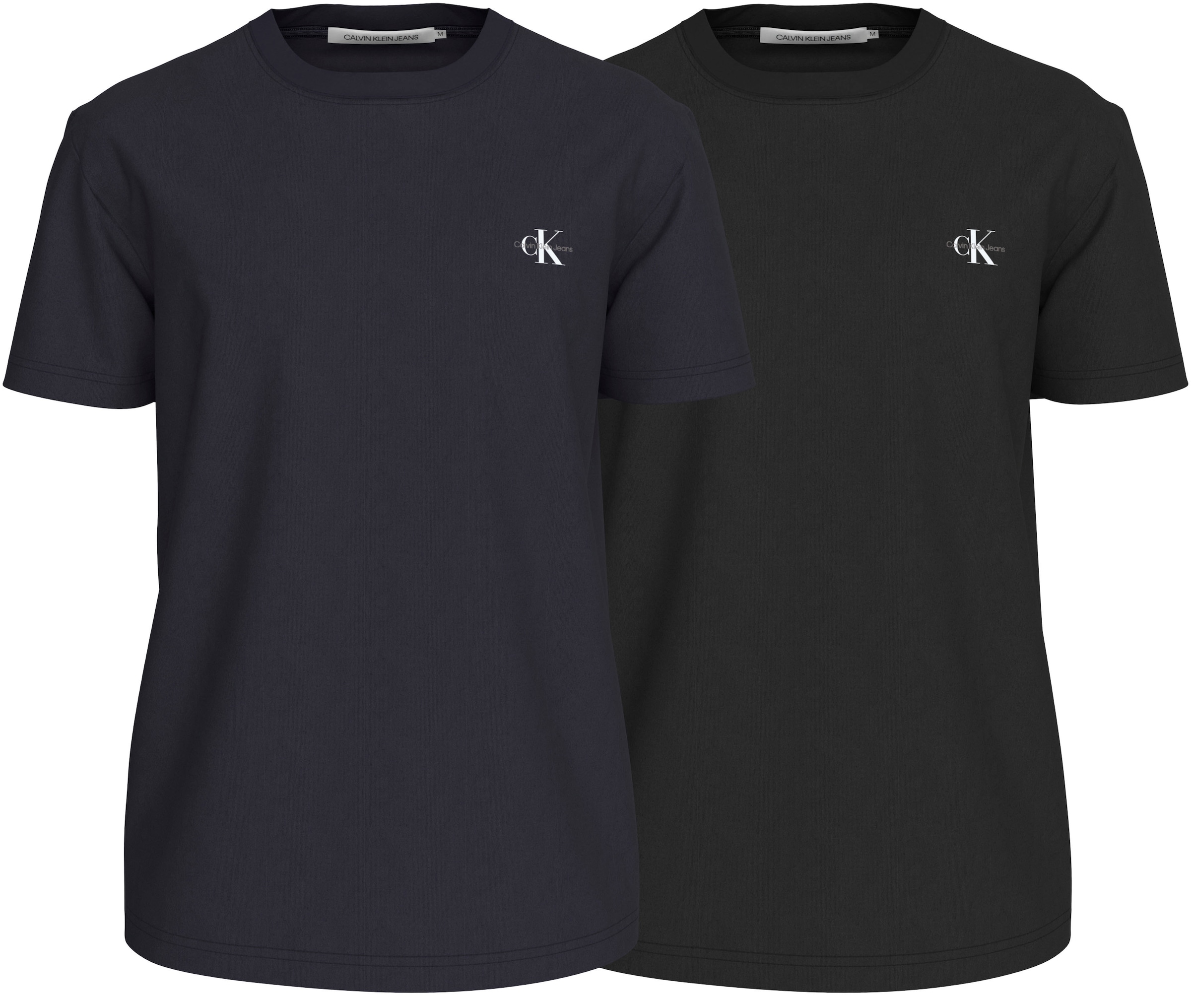 Calvin Klein Jeans T-Shirt "2 PACK MONOLOGO", Logodruck günstig online kaufen