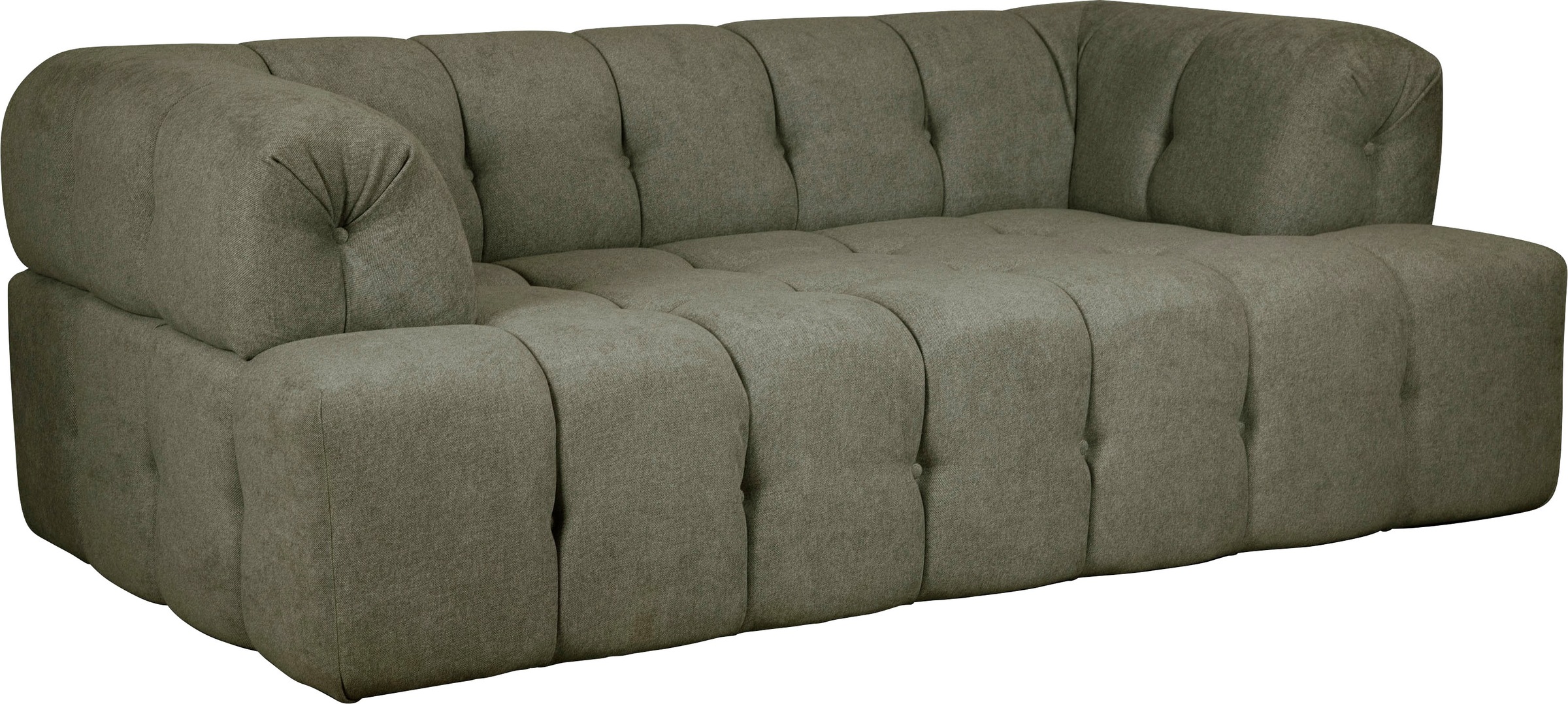 INOSIGN 2-Sitzer »APERIRE B/T/H: 180/100/77 cm«, aufwändige, moderne Steppung mit tiefem Einzug, auch hinten