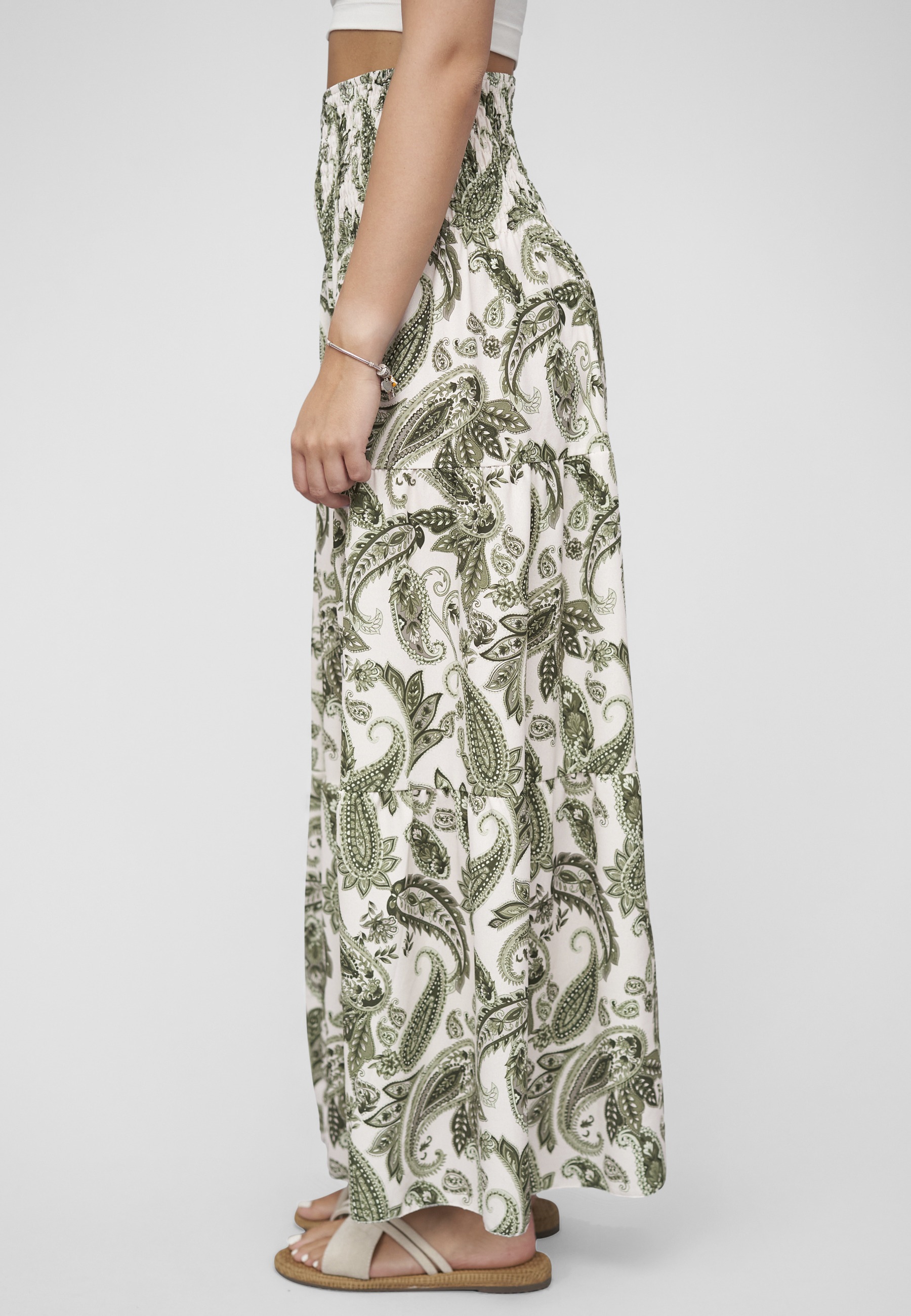 CLOUD 5IVE Sommerrock »CLOUD 5IVE Maxi Skirt with paisley print« 1 Stk.
