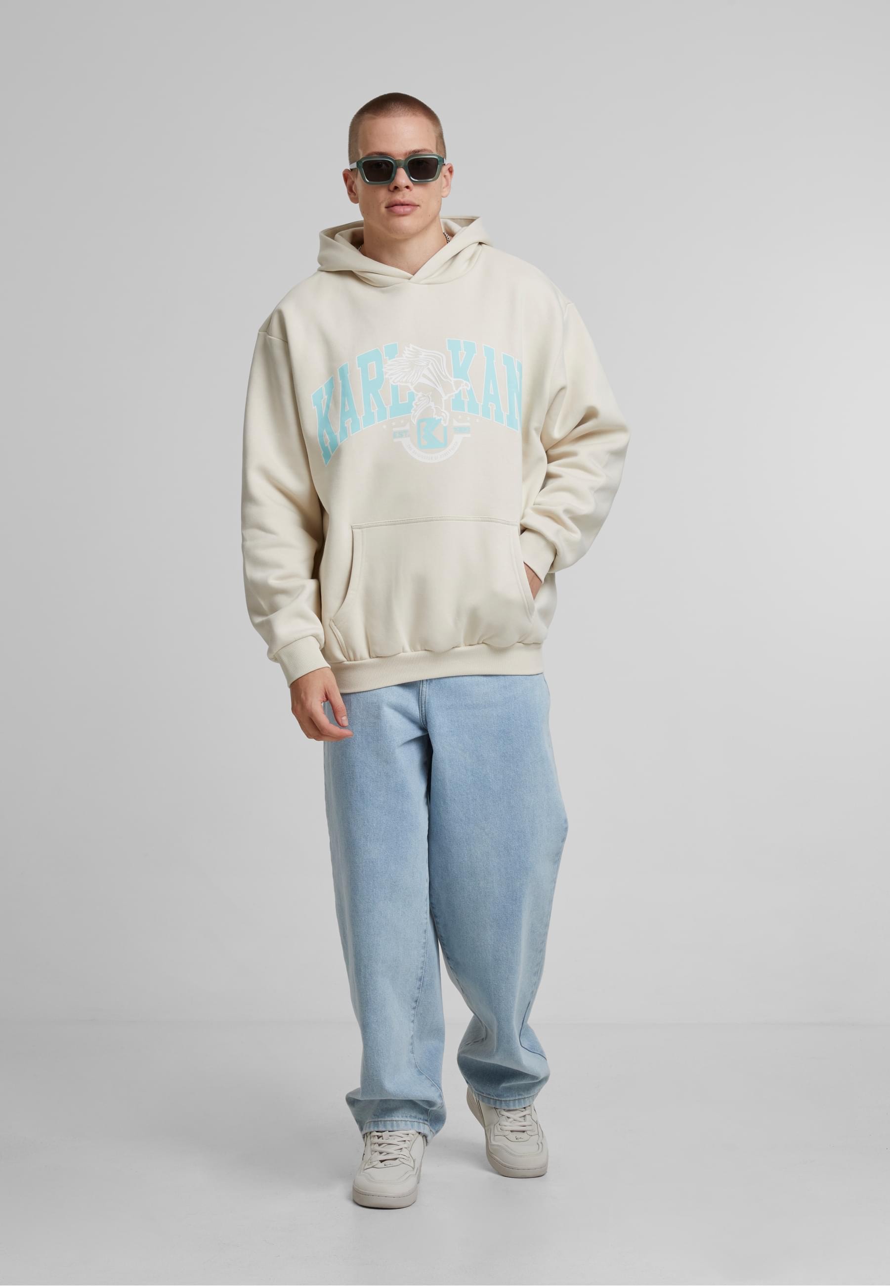 Karl Kani Kapuzensweatshirt »Karl Kani Karl Kani OG Eagle Print OS Hoodie«, (1 tlg.)