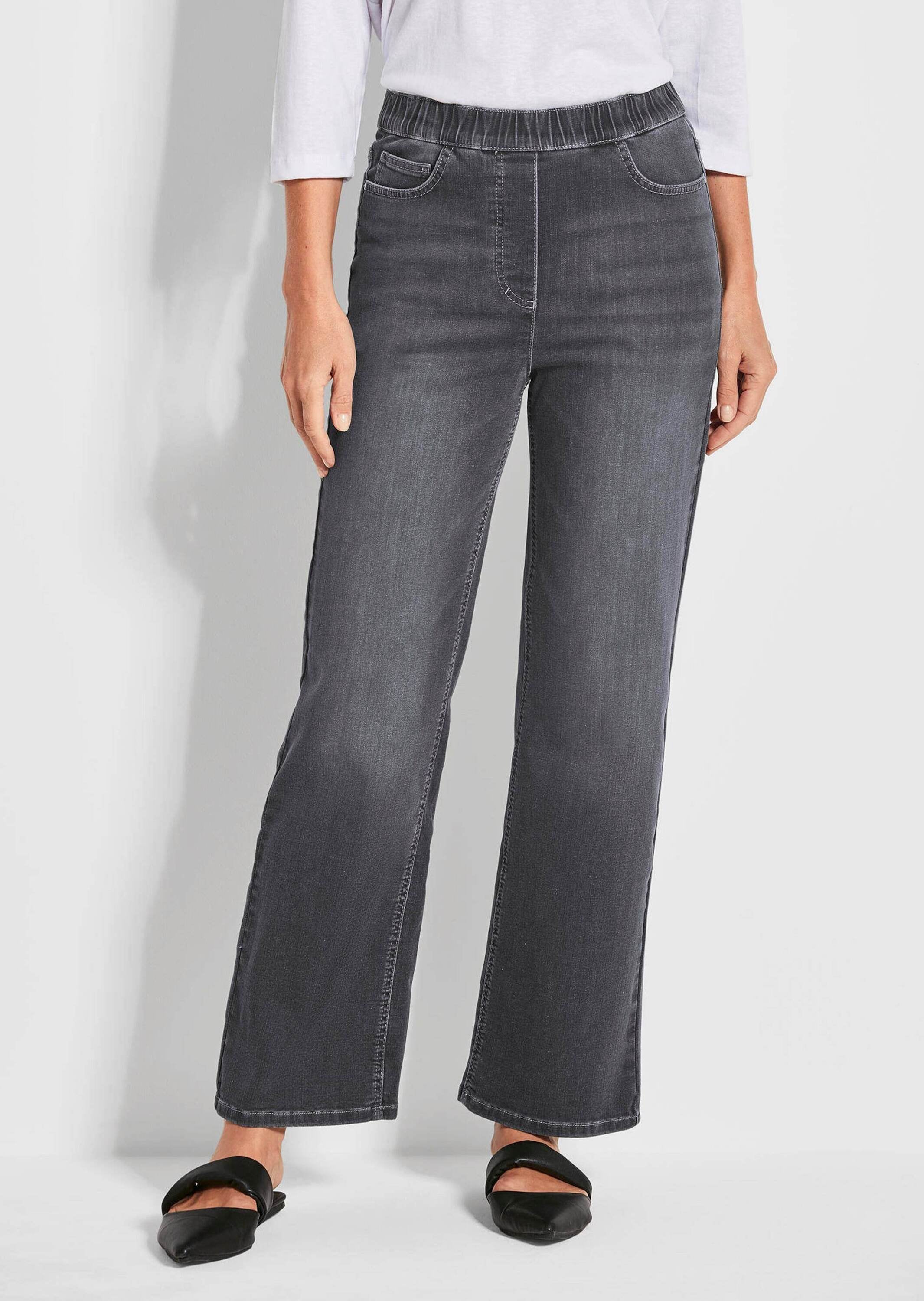 GOLDNER Stretch-Jeans »Kurzgröße Bequeme Jeanshose VERA«