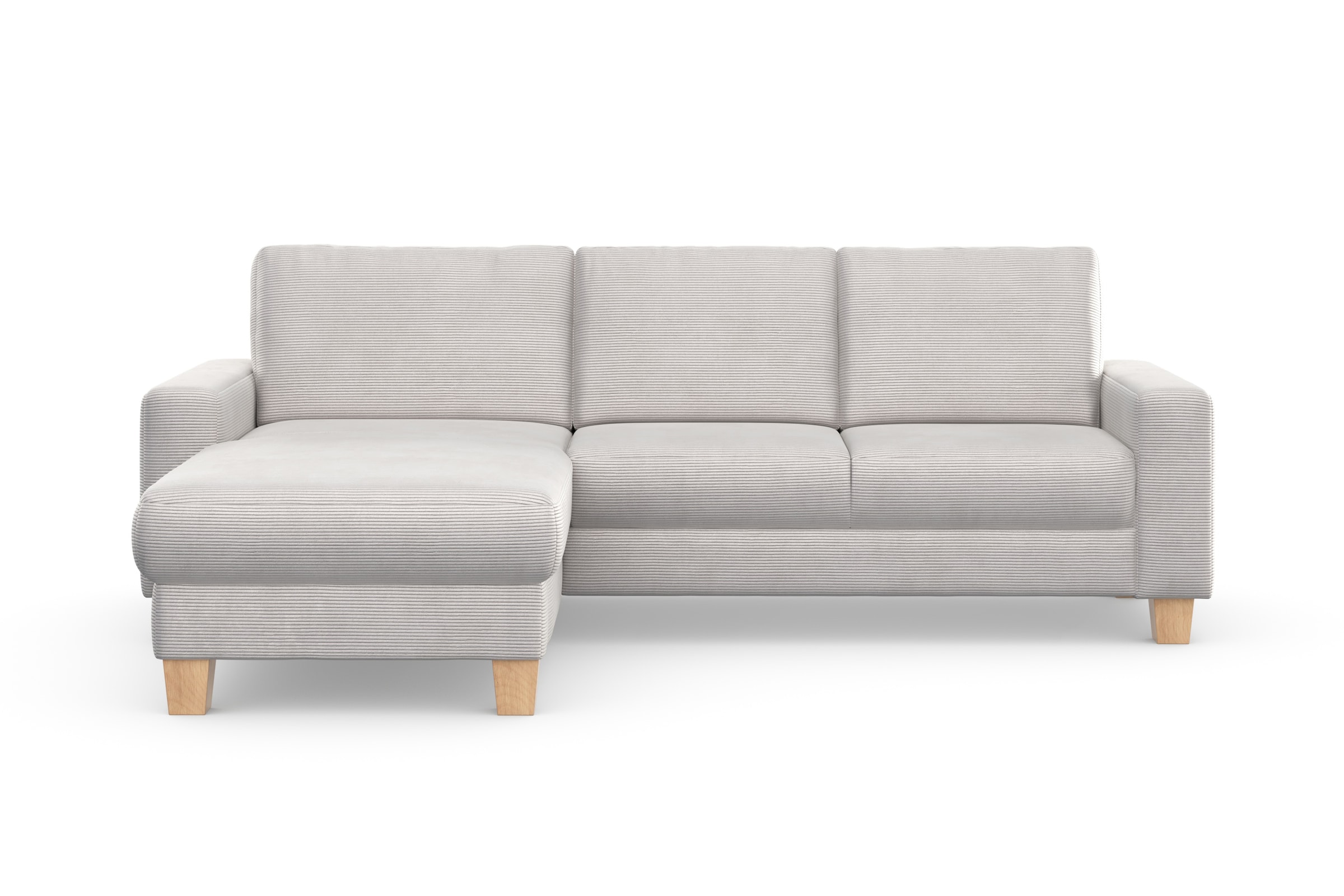 Home affaire Ecksofa "Summer L-Form", mit Recamiere, mit oder ohne Bettfunk günstig online kaufen